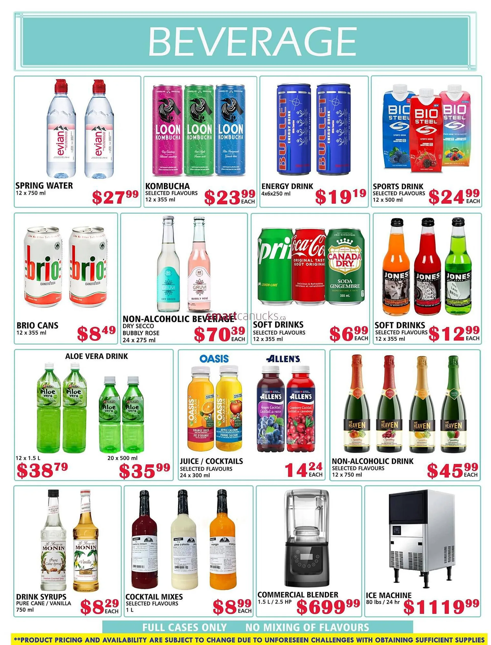 MVR Cash & Carry flyer - 2