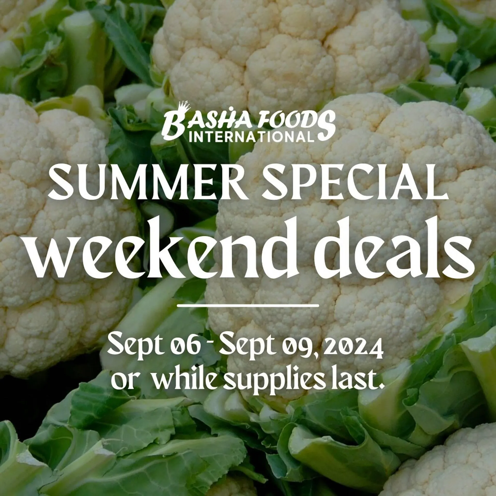 Basha Foods flyer - 1