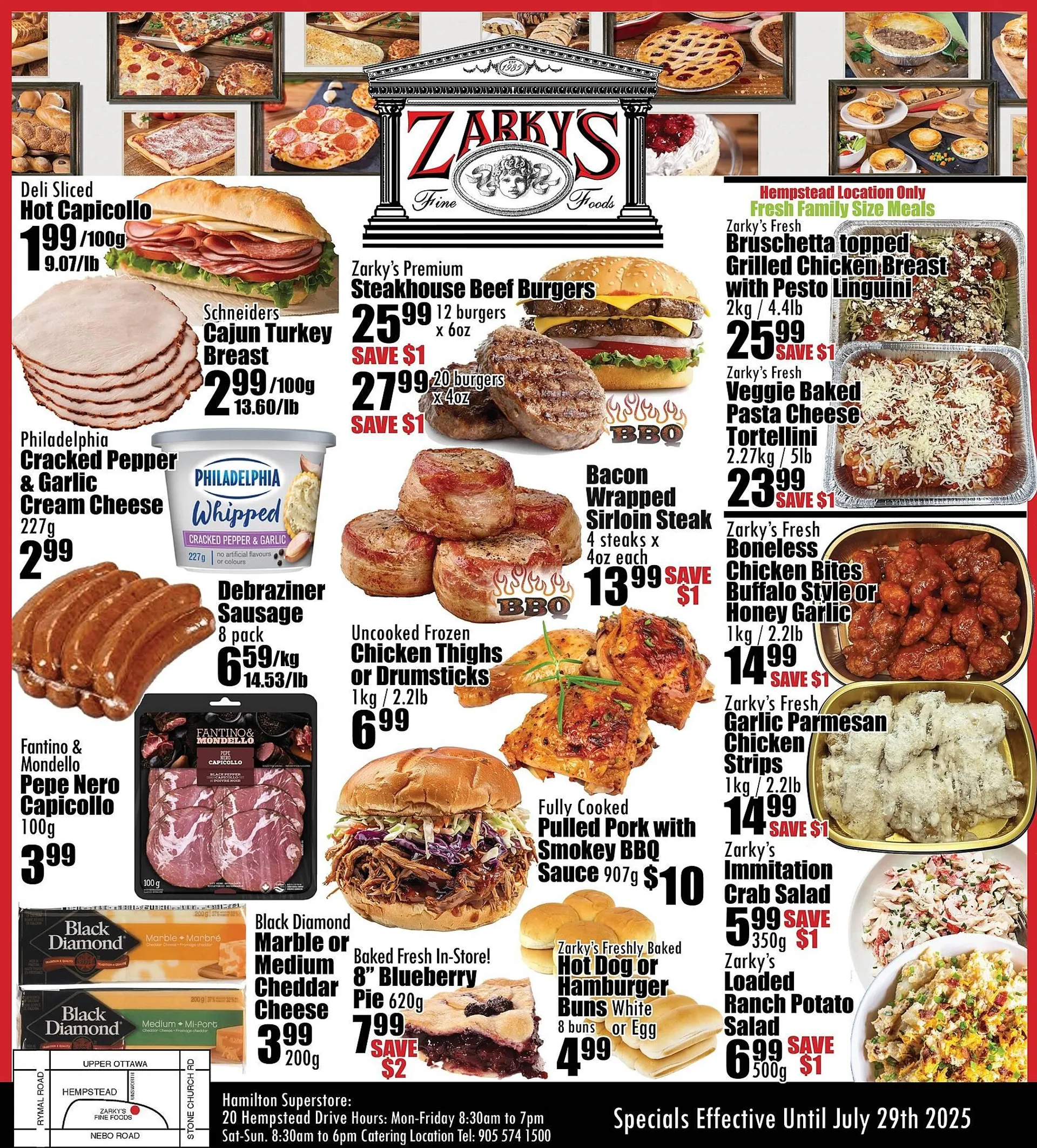 Zarky's flyer from July 24 to July 29 2025 - flyer page 1