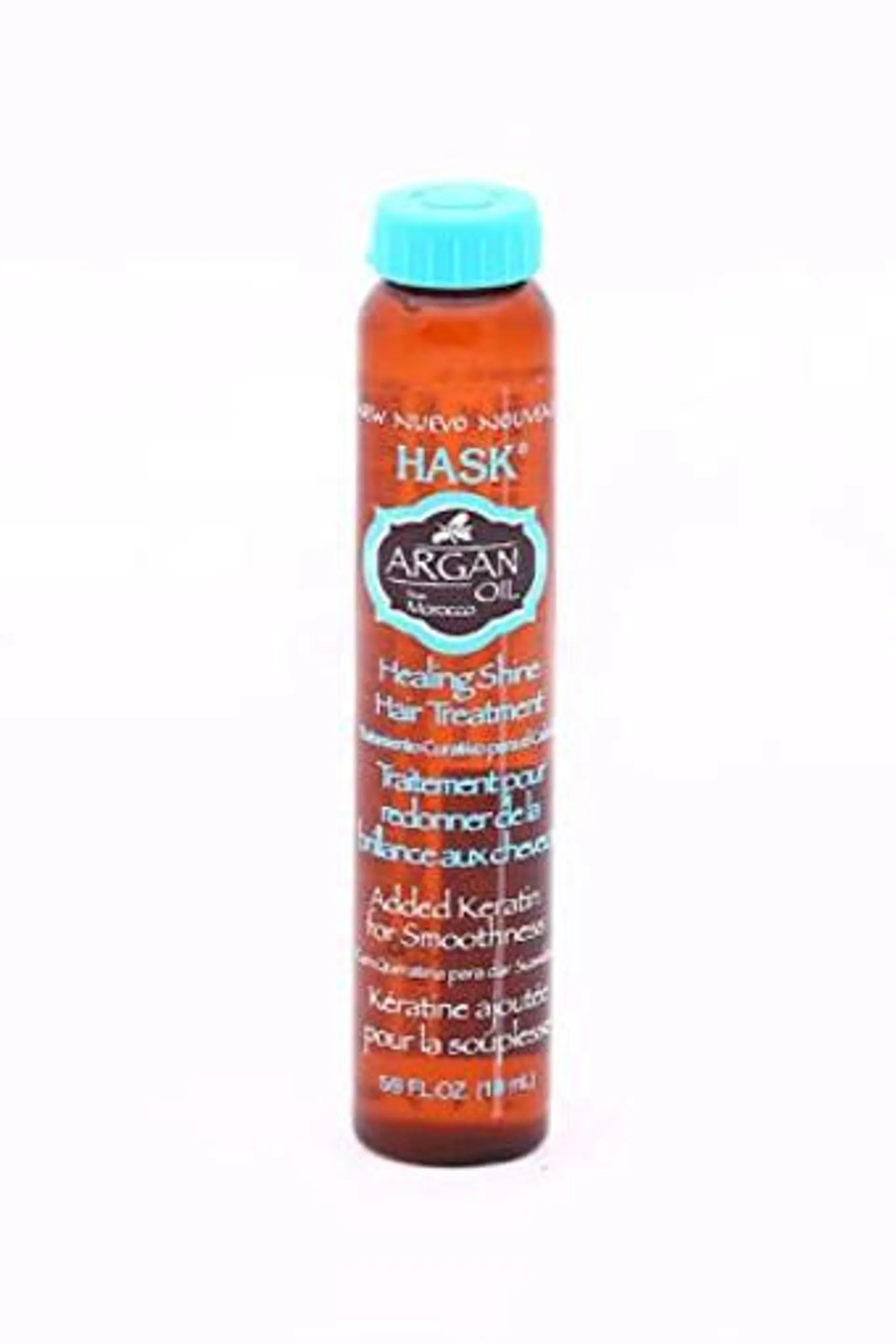 HASK ARGAN OIL EXOTIC SHINE HAIR TREATMENT VIAL 18ML