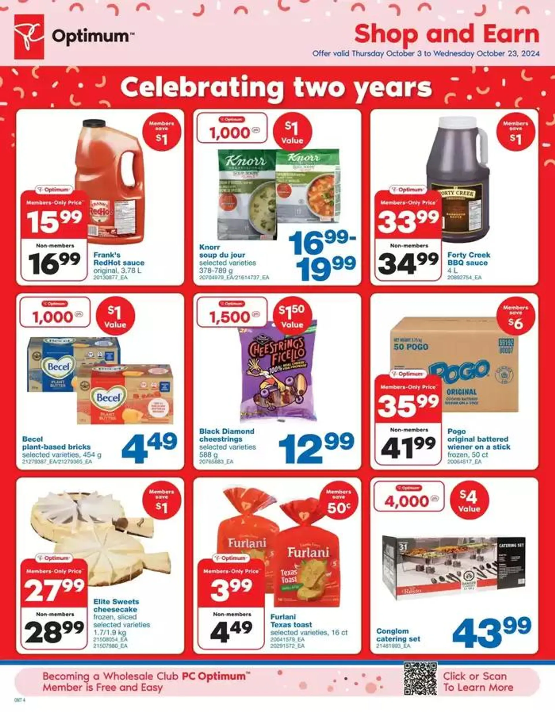 Wholesale Club Weekly ad from October 3 to October 23 2024 - flyer page 4