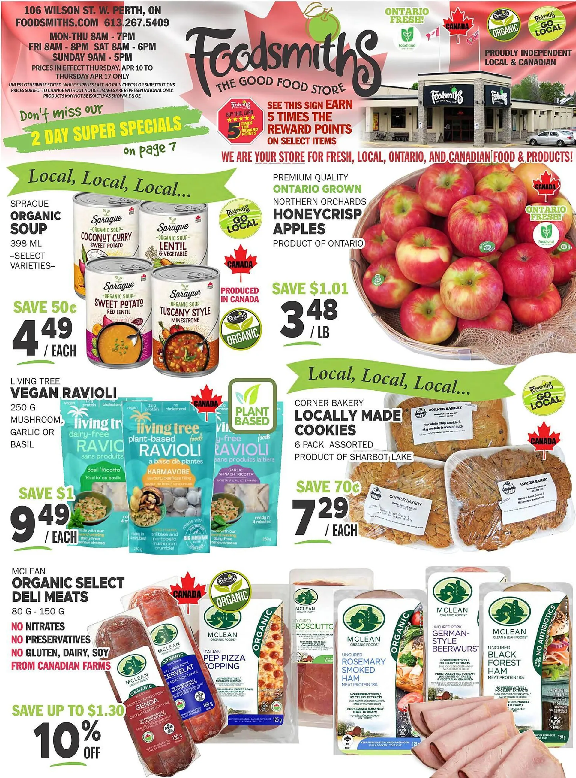 Foodsmiths flyer - 1