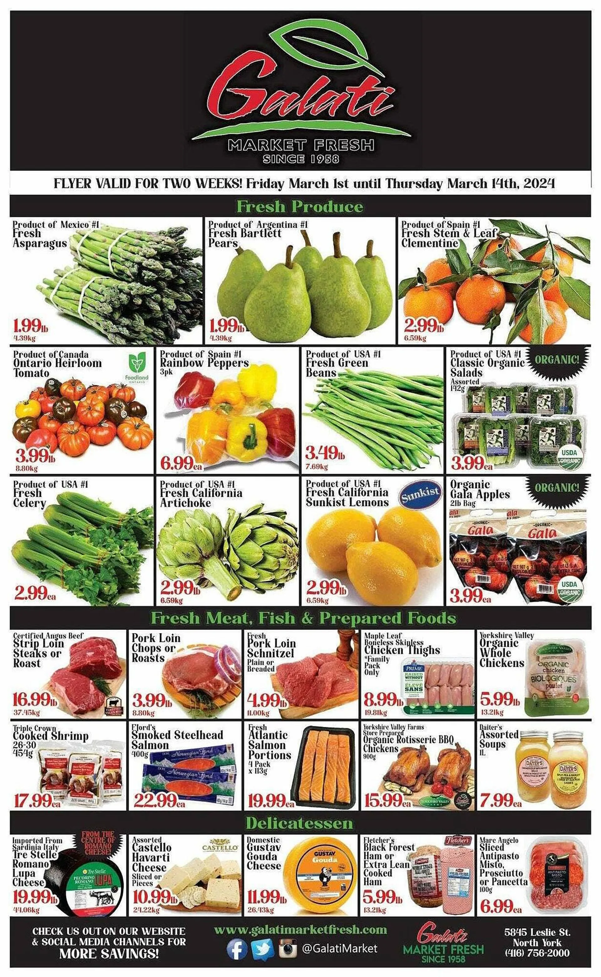 Galati Market Fresh flyer from March 1 to March 8 2024 - flyer page 