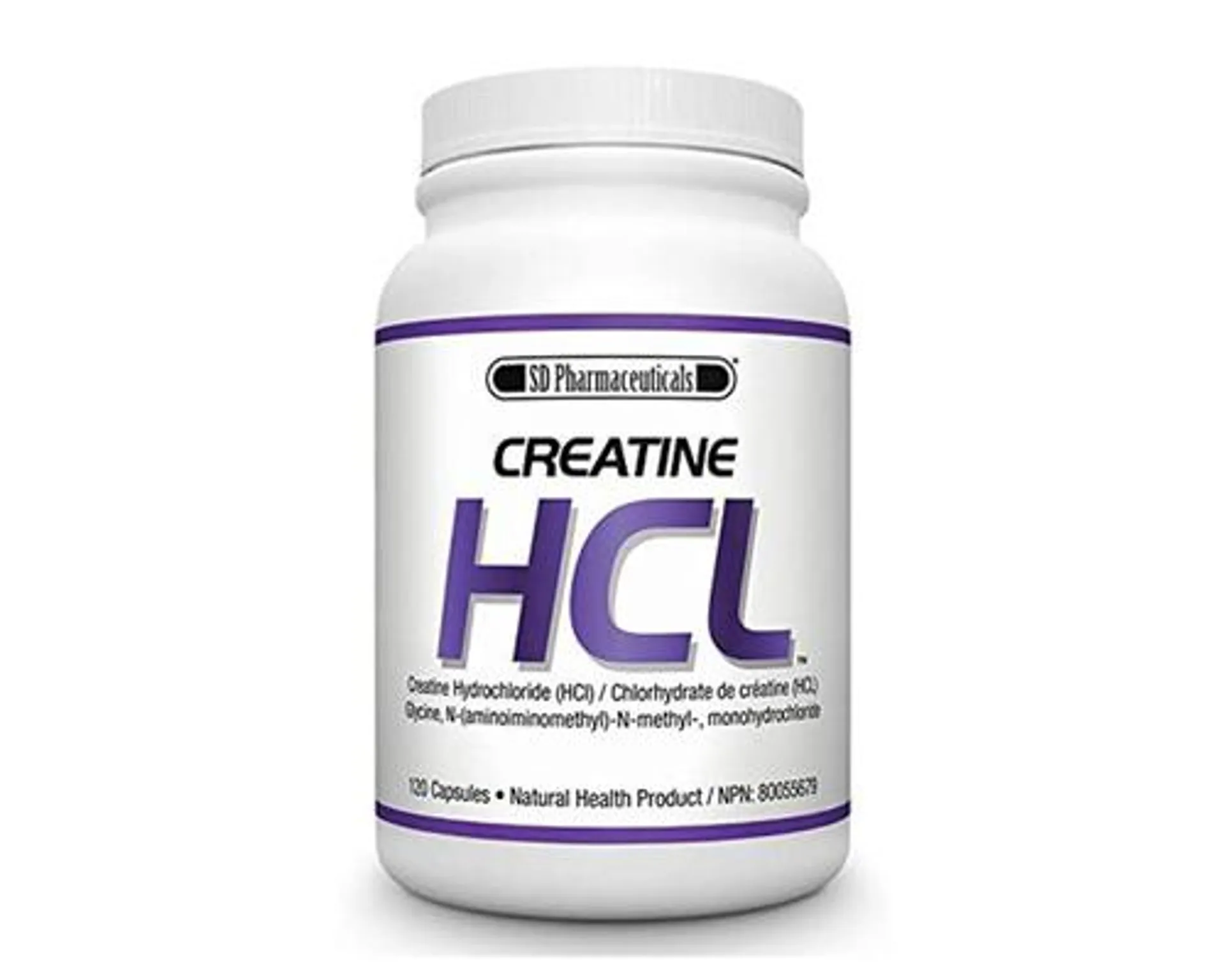 SD Pharmaceuticals Creatine HCL 120 Capsules