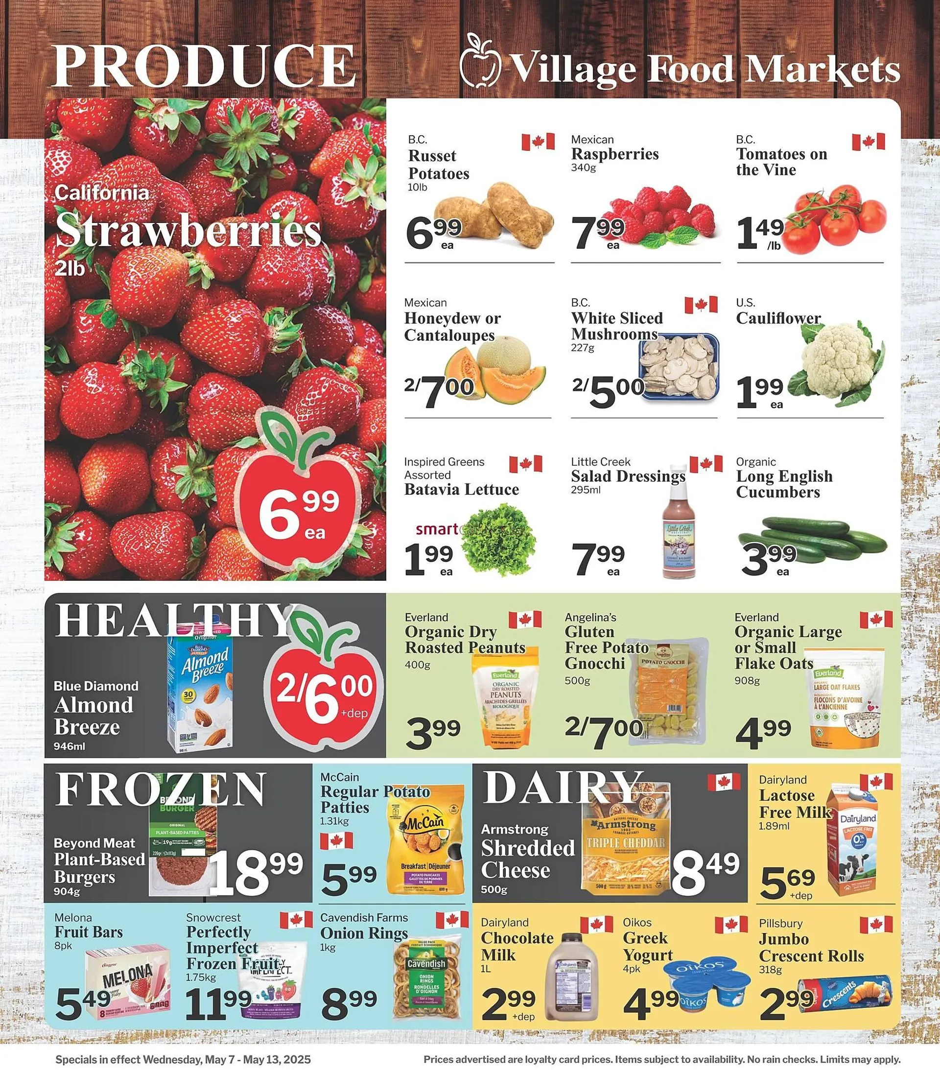 Village Food Markets flyer from May 9 to May 15 2025 - flyer page 3