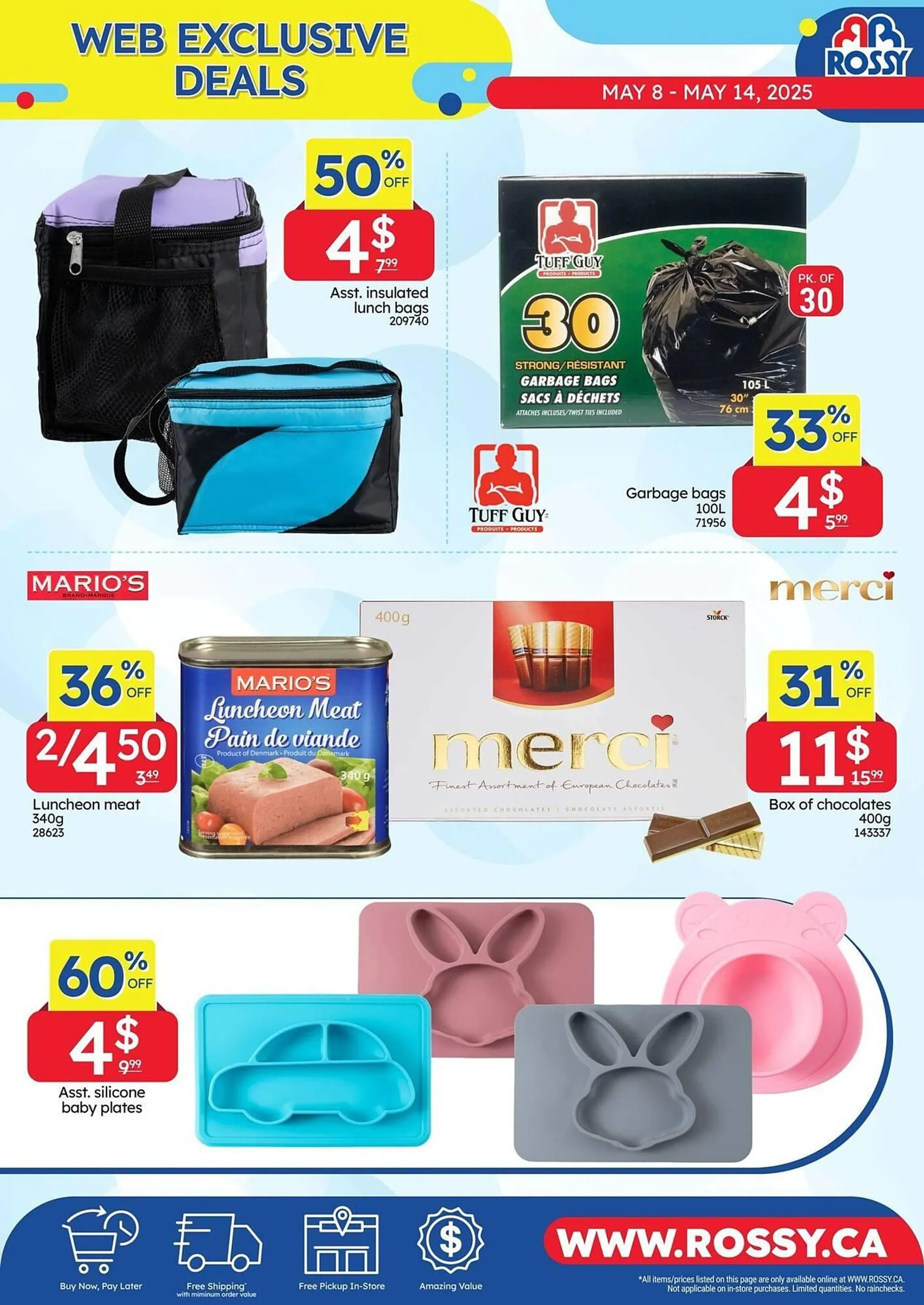 Rossy flyer from May 8 to May 15 2025 - flyer page 10