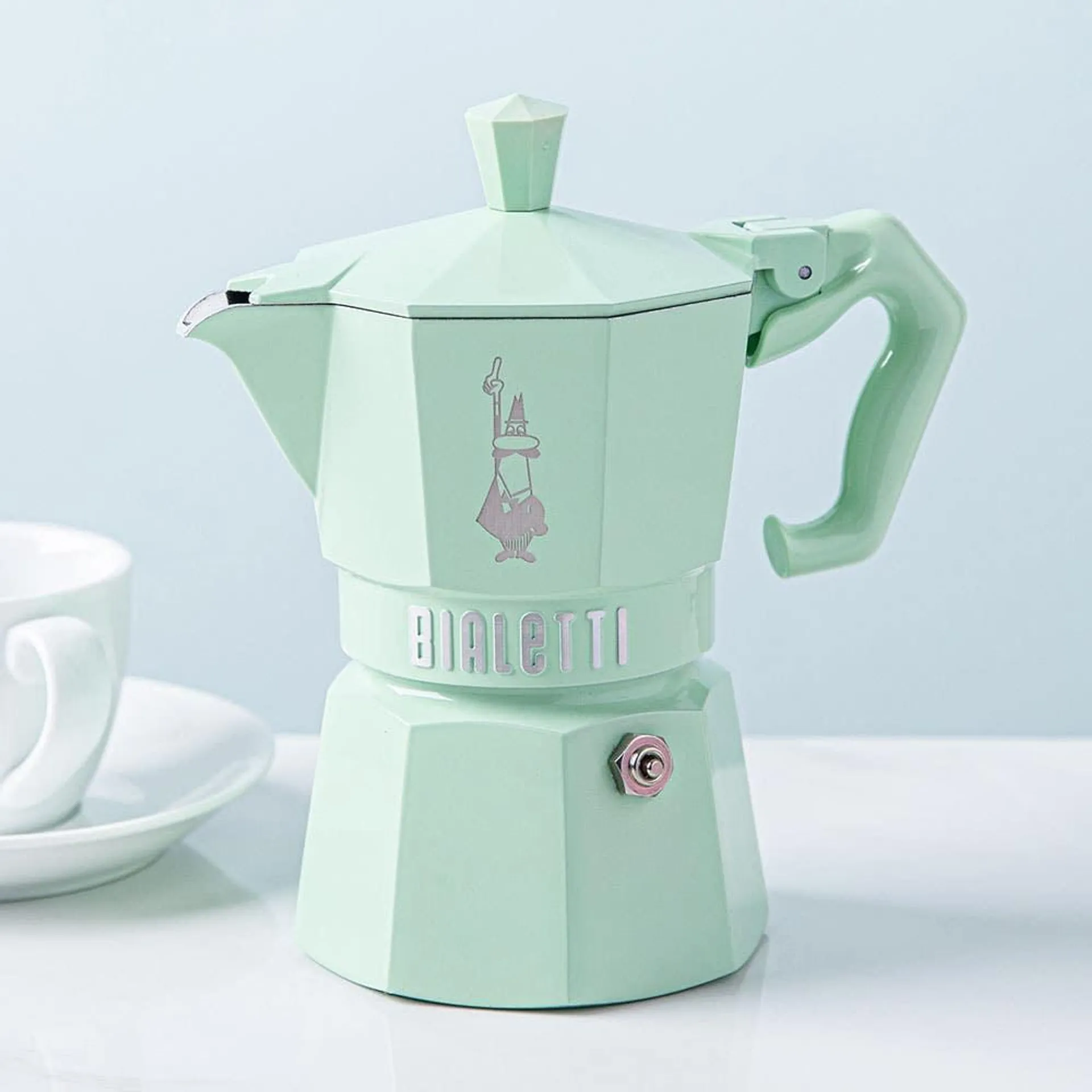 Bialetti Moka Express Stovetop Espresso Maker (Green)