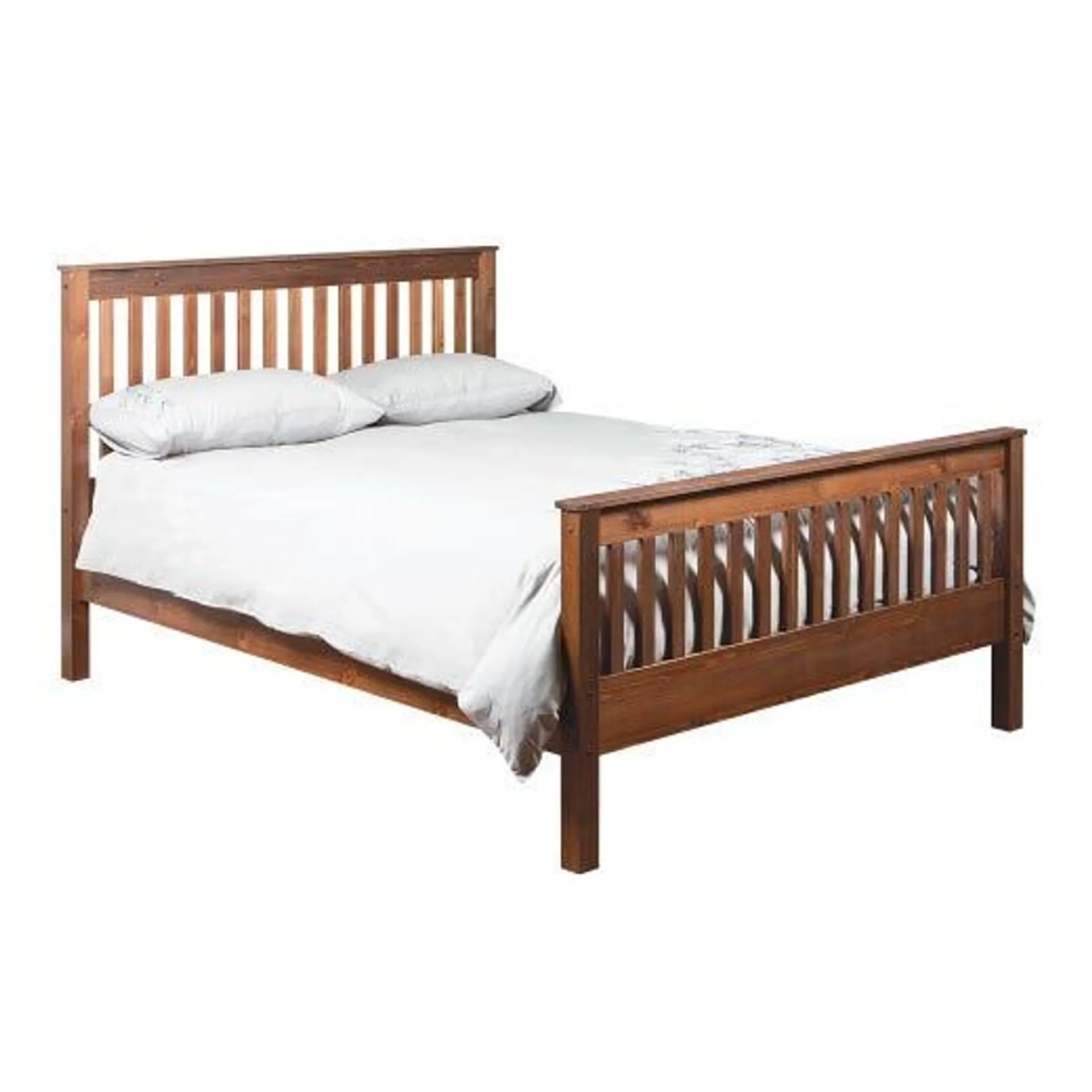 Solid Wood Bed Frame (Queen)