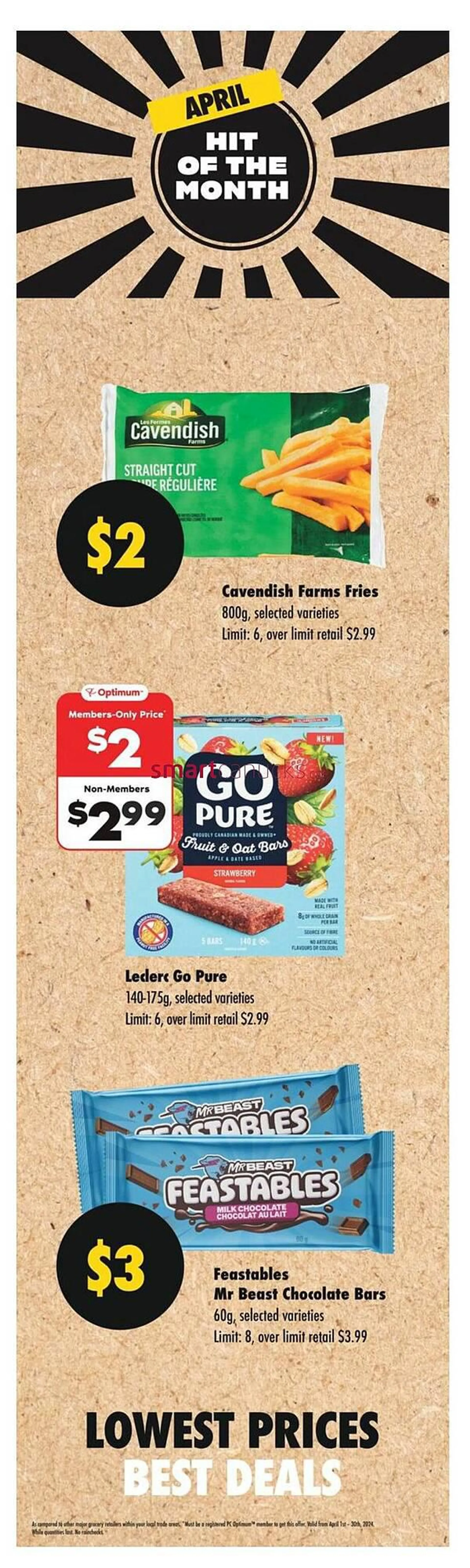 Real Canadian Superstore flyer from April 4 to April 10 2024 - flyer page 