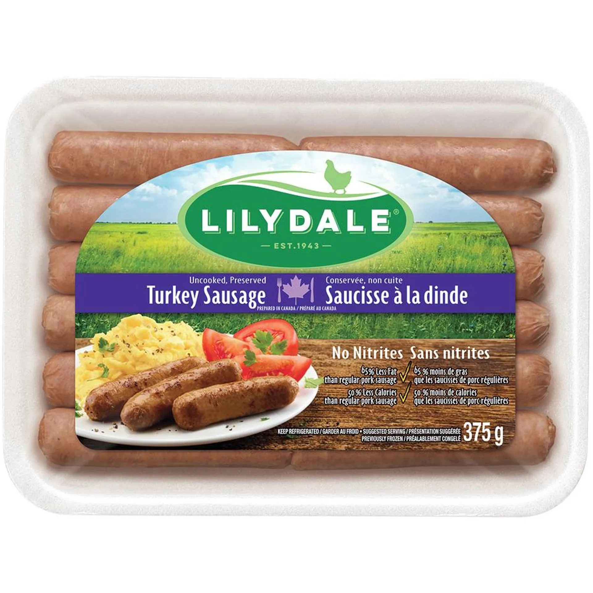Daystarters Sausage Turkey