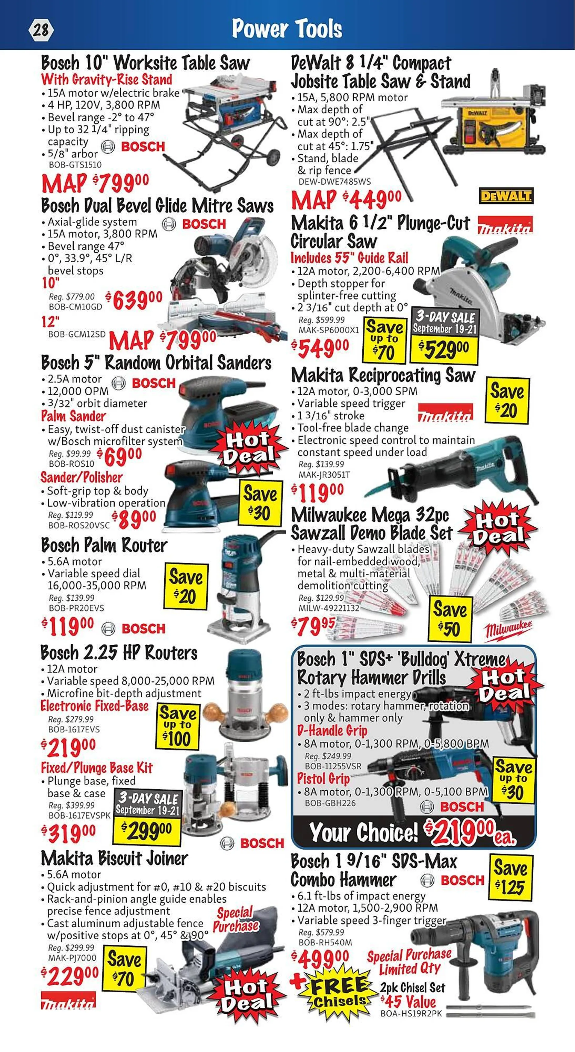 KMS Tools flyer from September 1 to September 30 2024 - flyer page 28