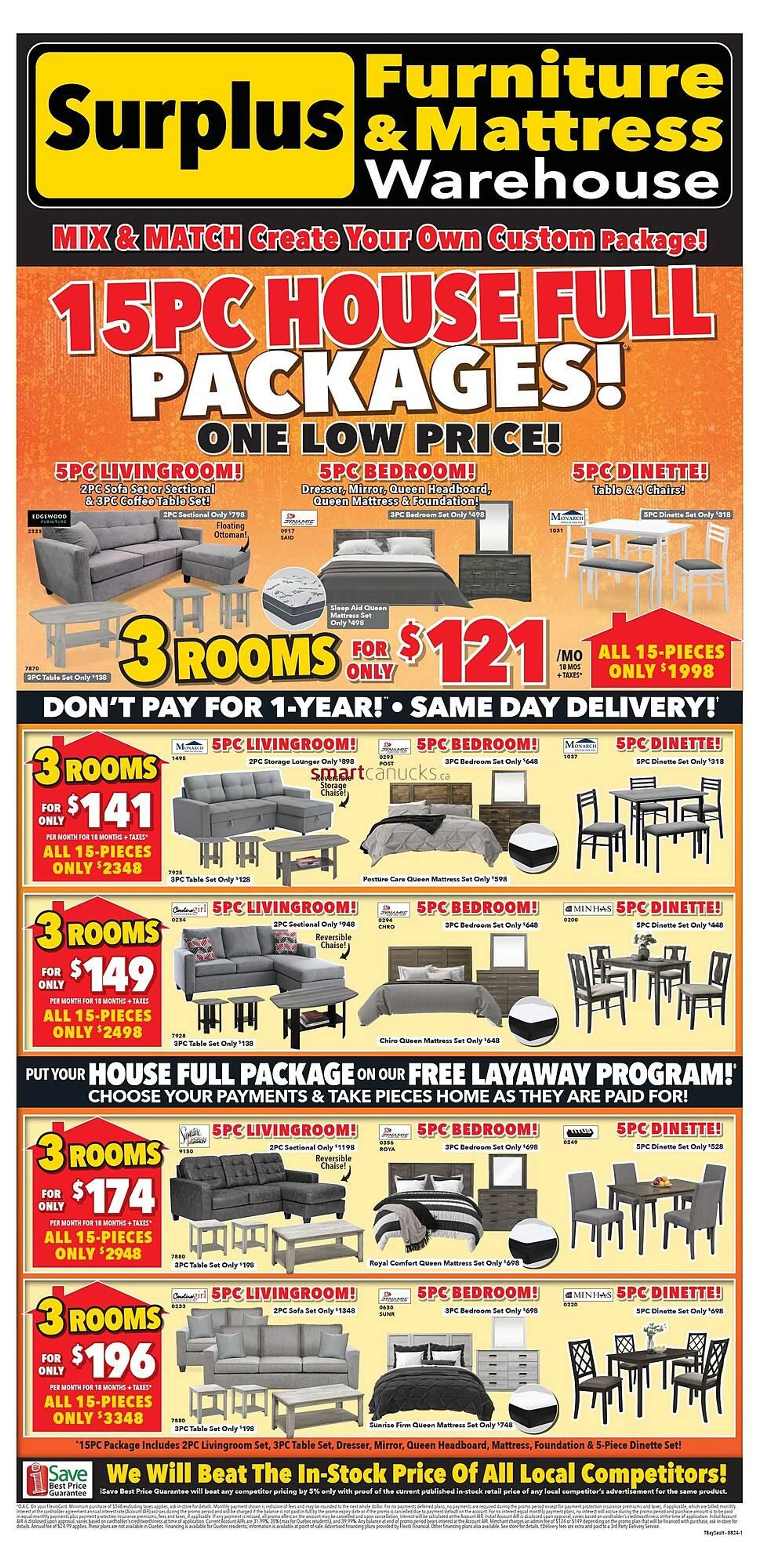 Surplus Furniture flyer - 1