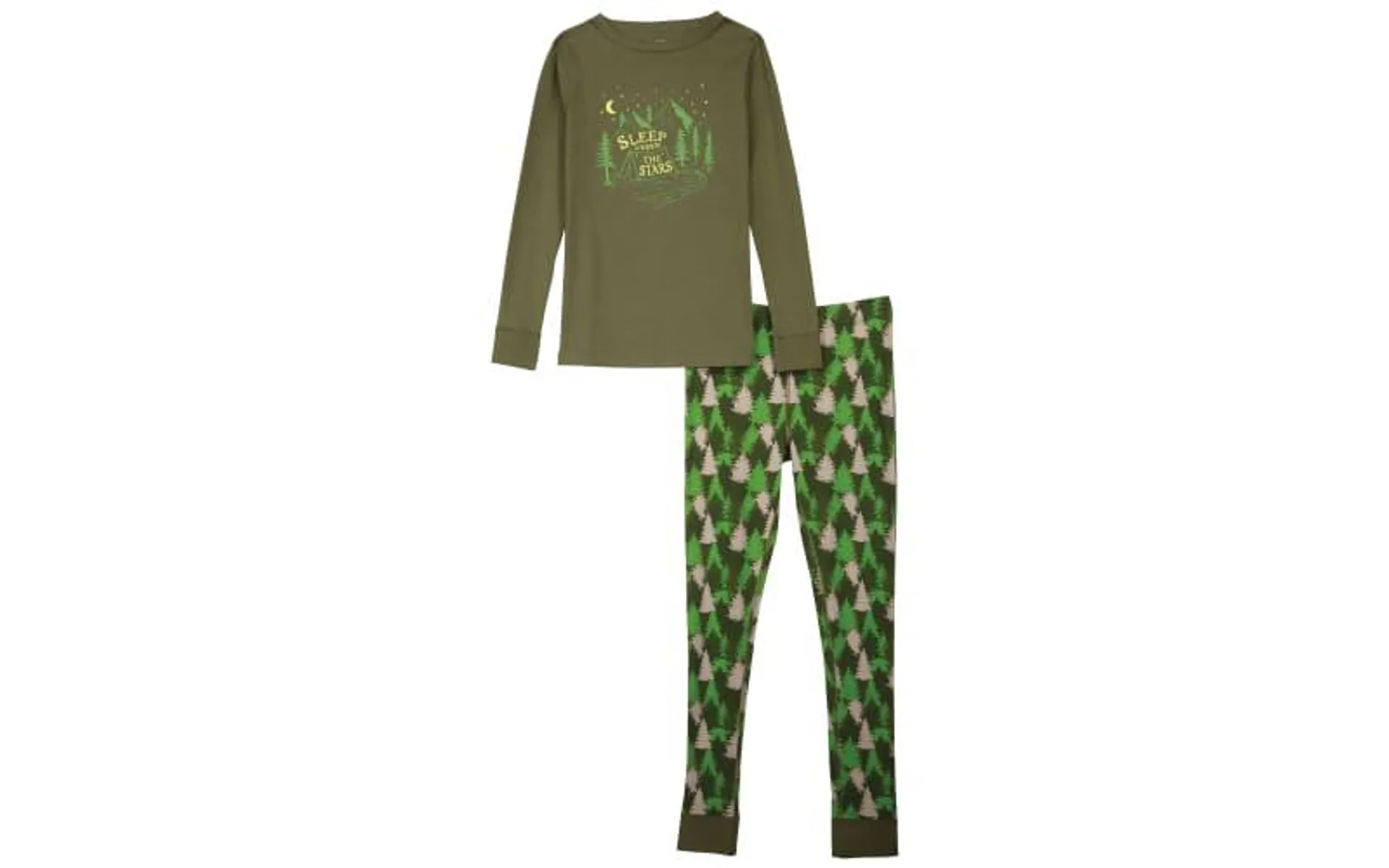 Outdoor Kids Snug Fit Pajama Set for Toddlers or Boys