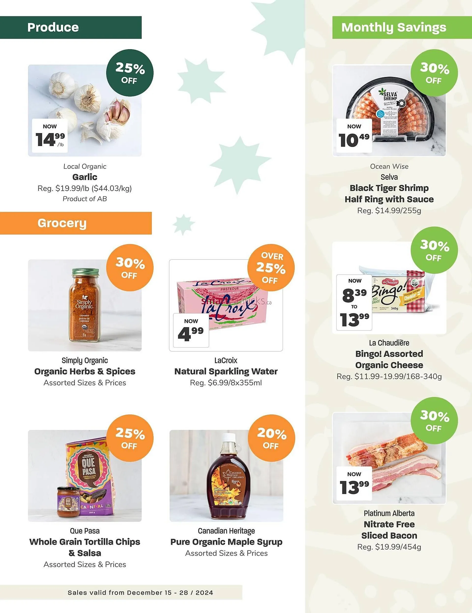 Blush Lane Organics flyer from December 15 to December 28 2024 - flyer page 3