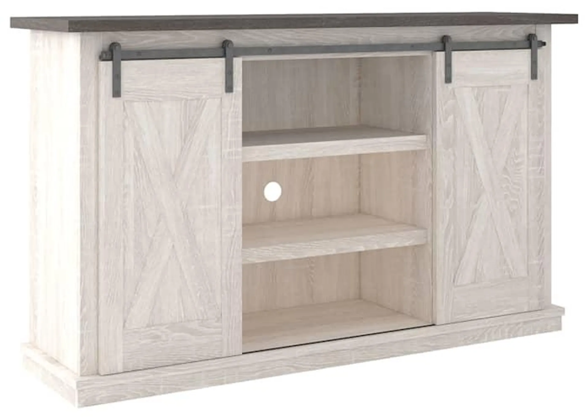 Dorrinson TV Stand - Two-tone