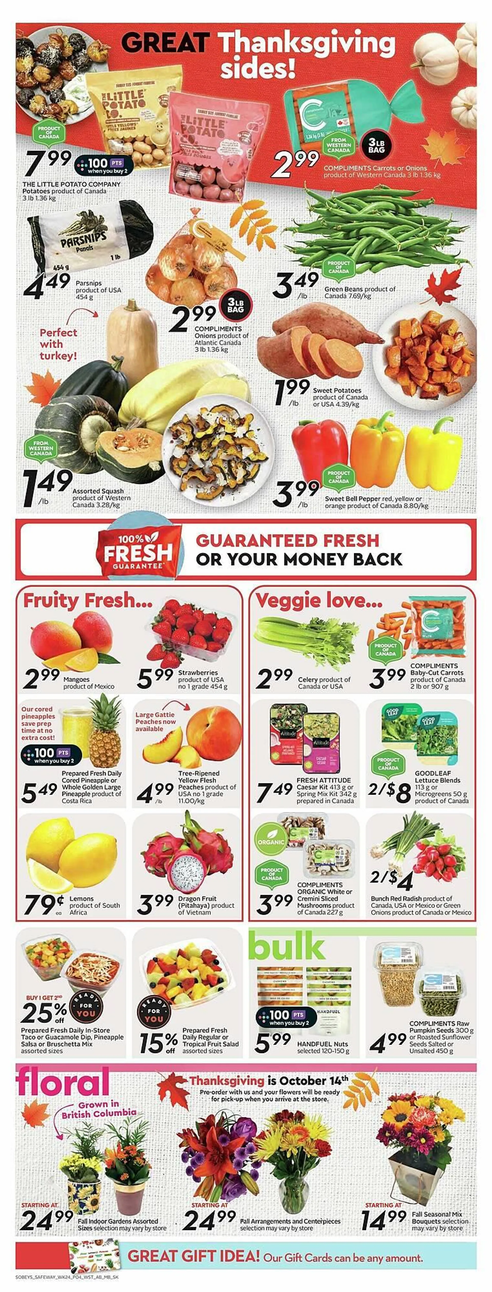 Safeway flyer from October 10 to October 17 2024 - flyer page 8