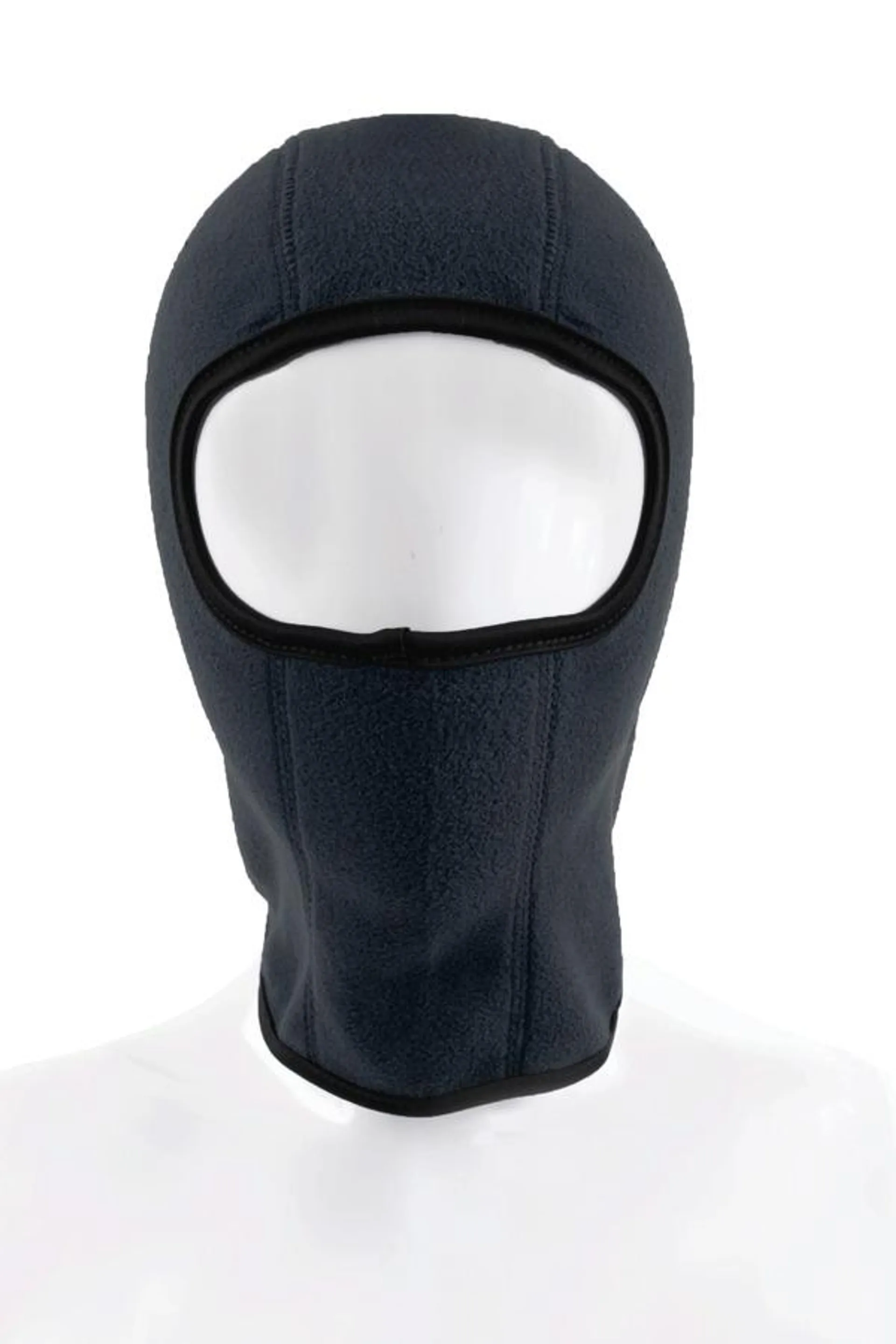 Kid's microfleece balaclava, 4-6 yrs, Black