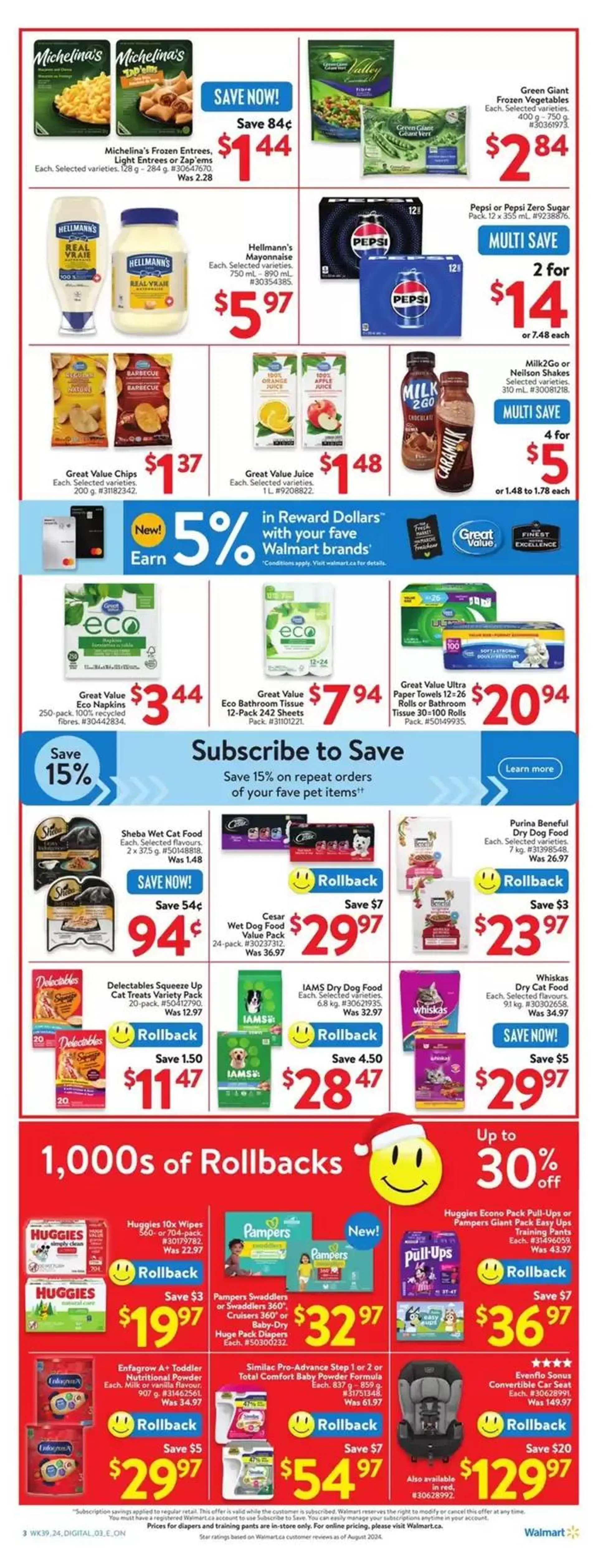 Walmart flyer from October 17 to October 23 2024 - flyer page 11