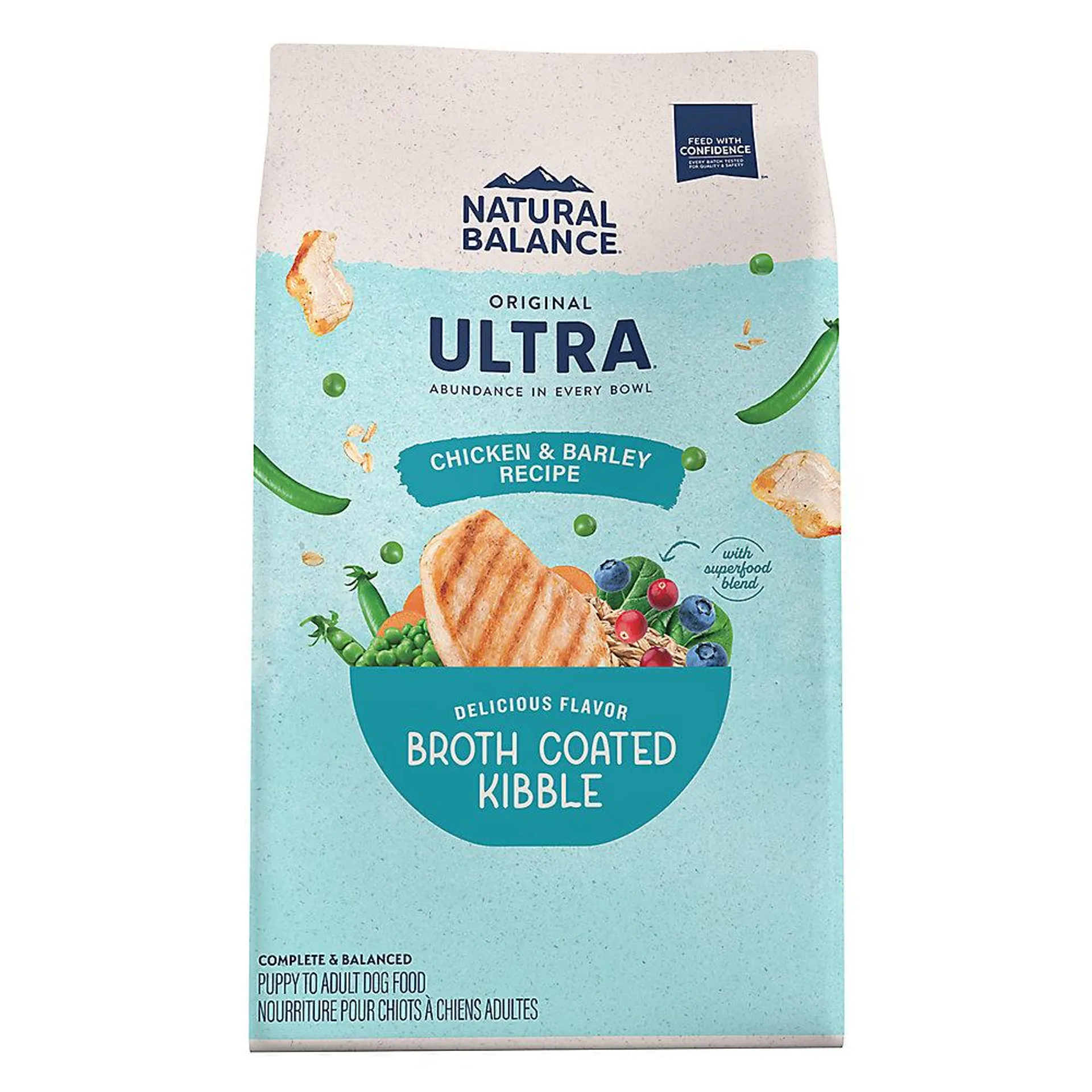 Natural Balance Original Ultra Adult Dry Dog Food Chicken & Barley - 24 lb