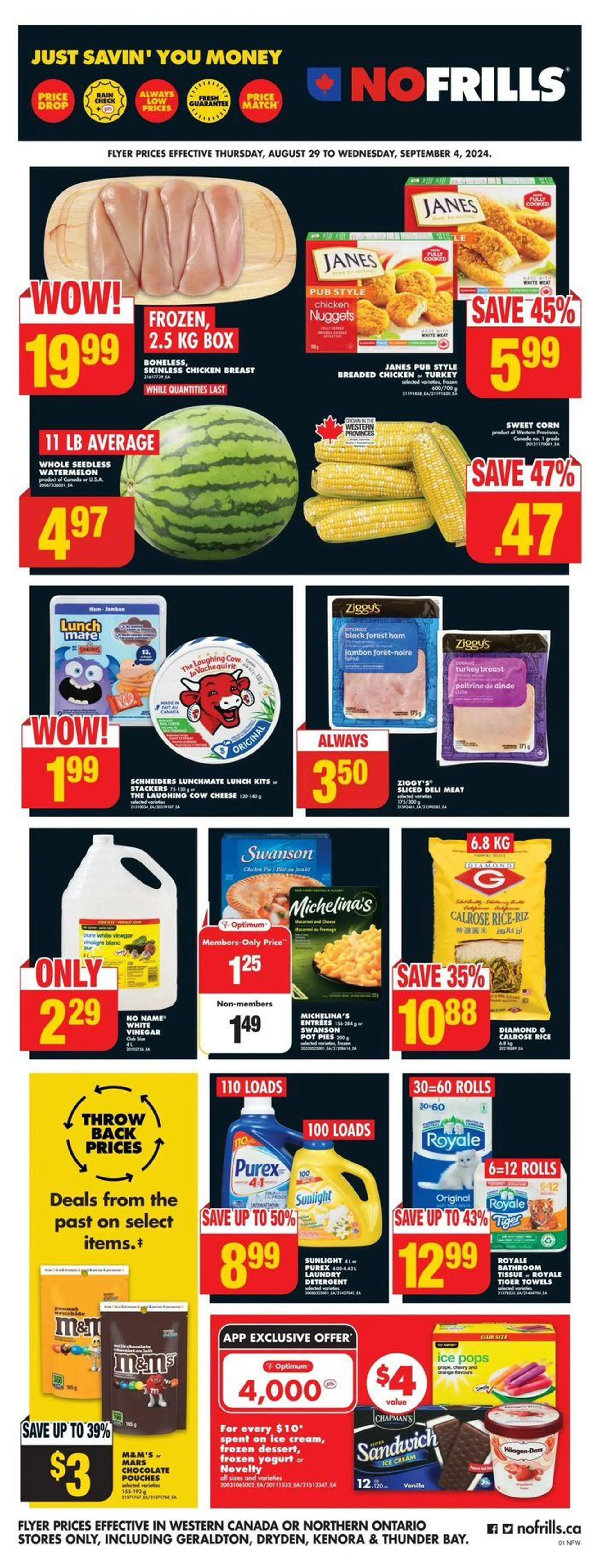 Exclusive bargains from August 29 to September 4 2024 - flyer page 12