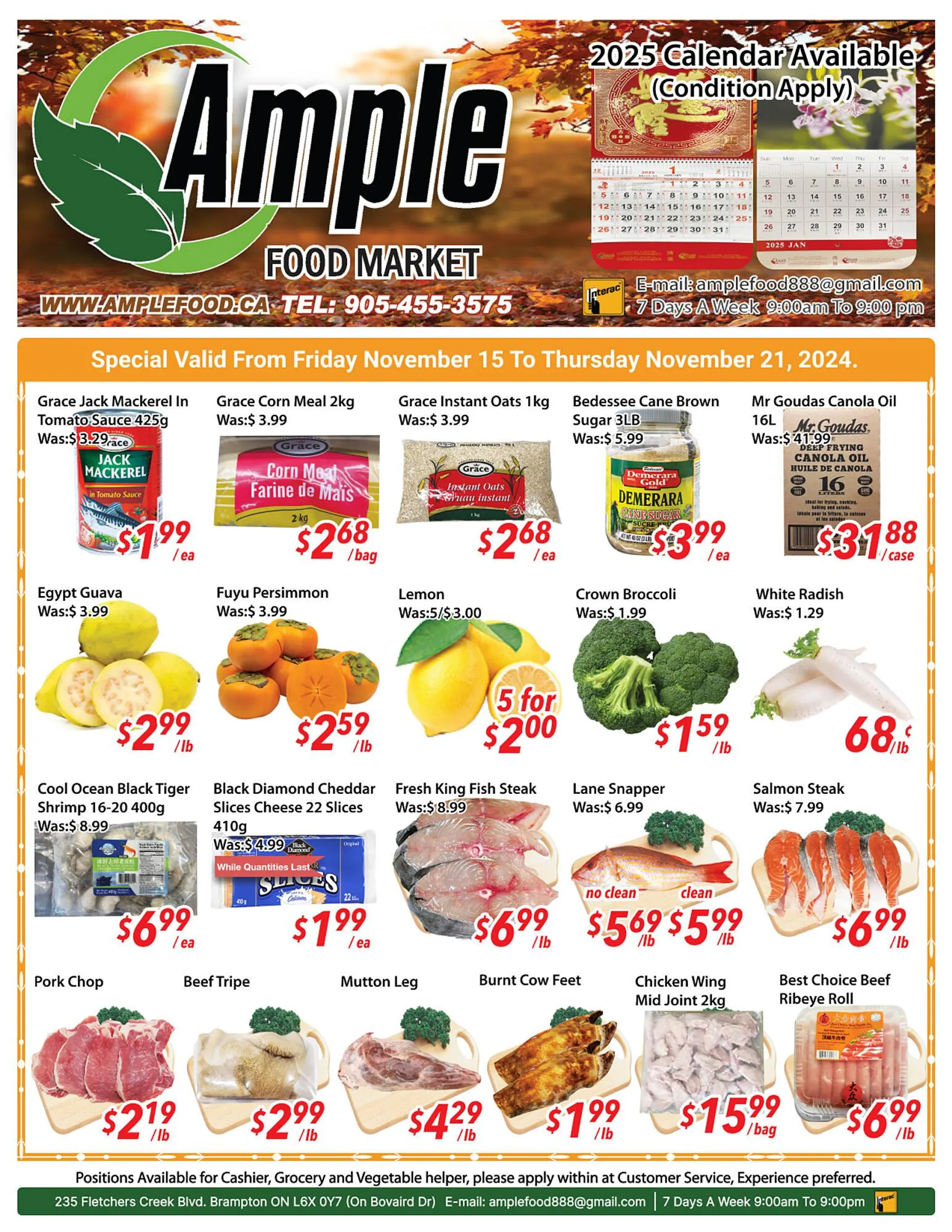 Ample Food Market flyer - 1