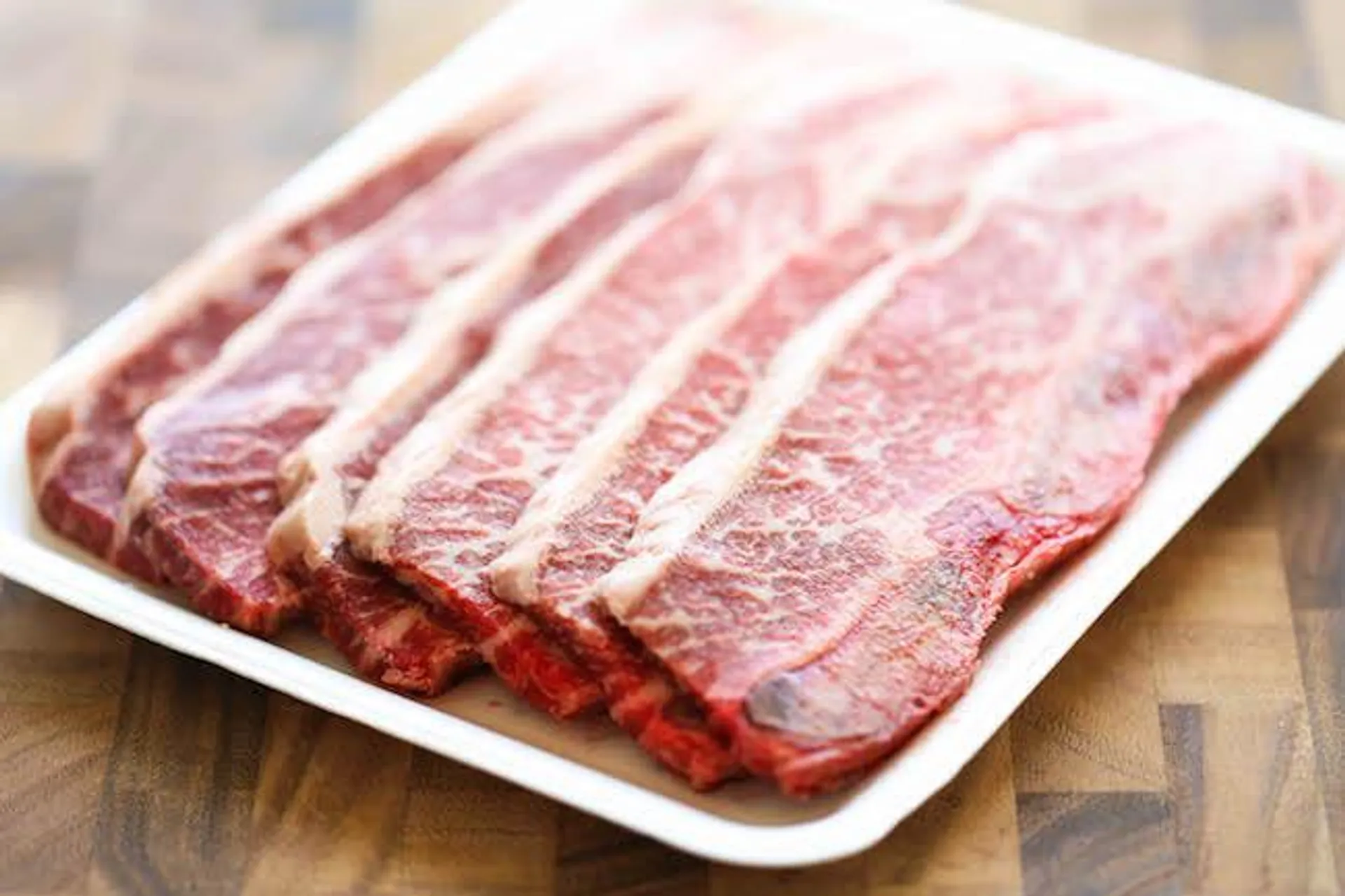Frozen beef short rib slice (approx 450g) - 1pack