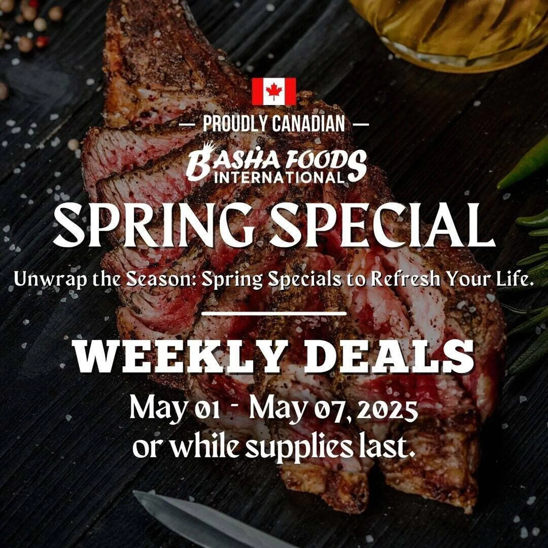 Basha Foods flyer - 1