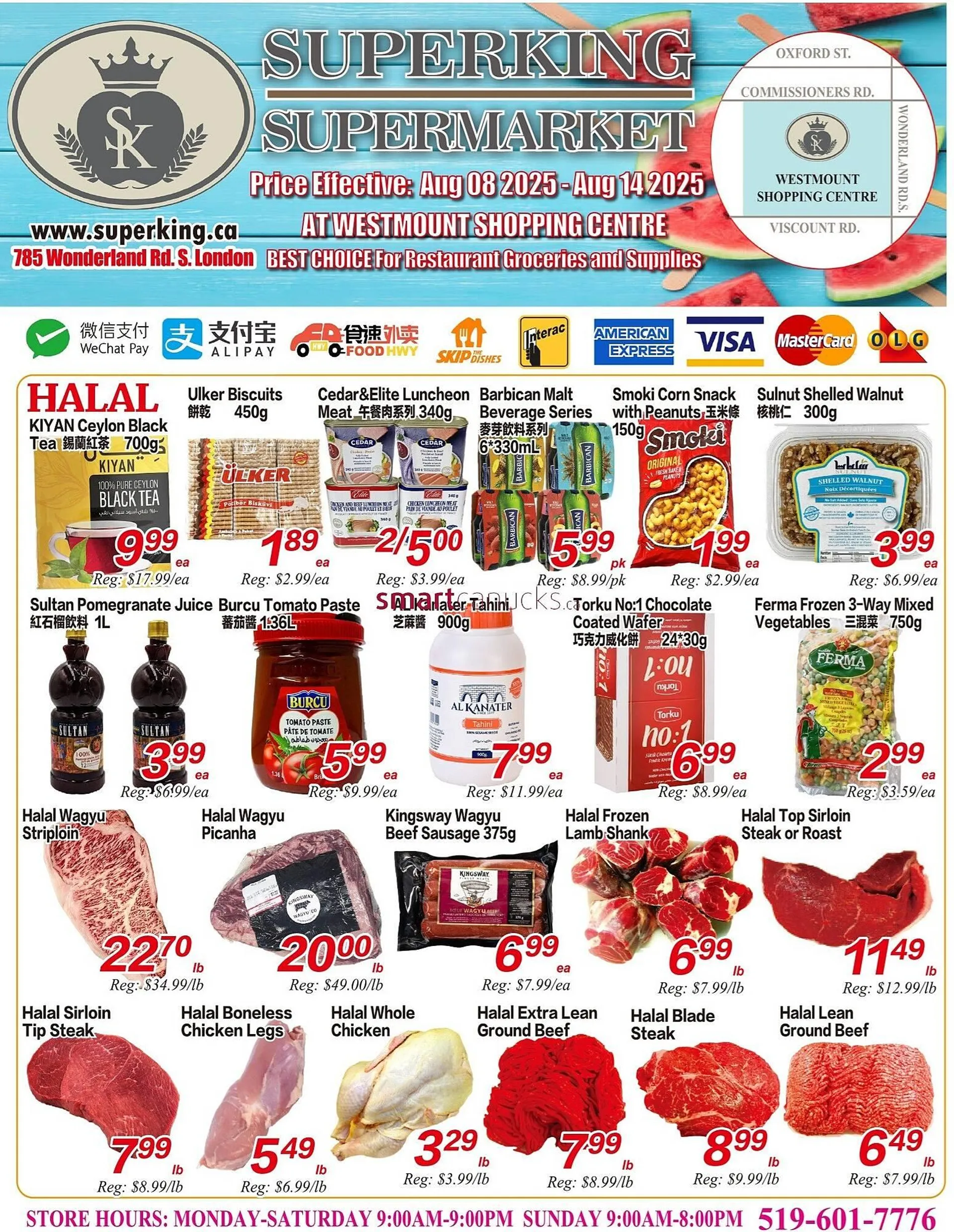 Superking Supermarket flyer from August 8 to August 14 2025 - flyer page 1