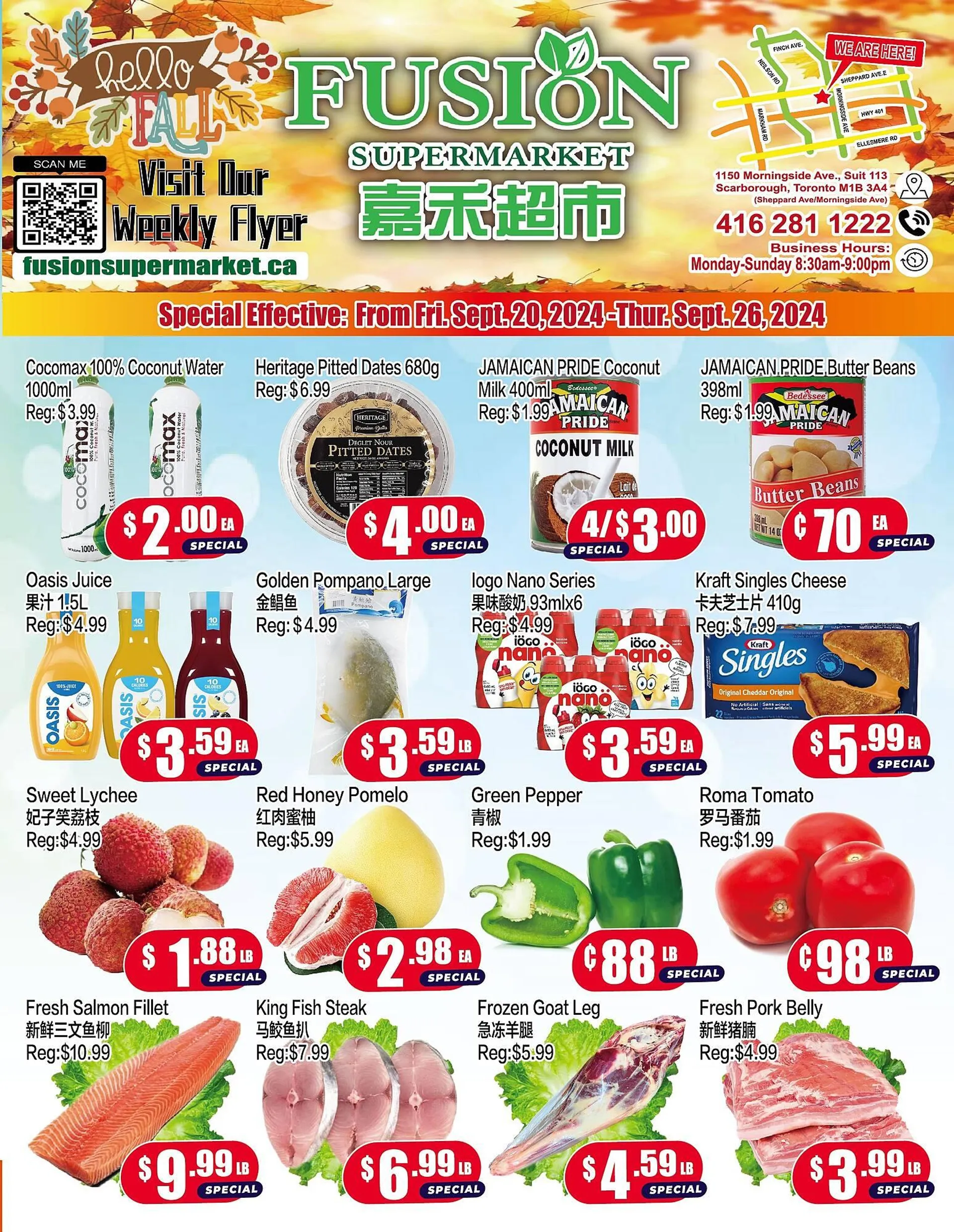 Fusion Supermarket flyer - 1