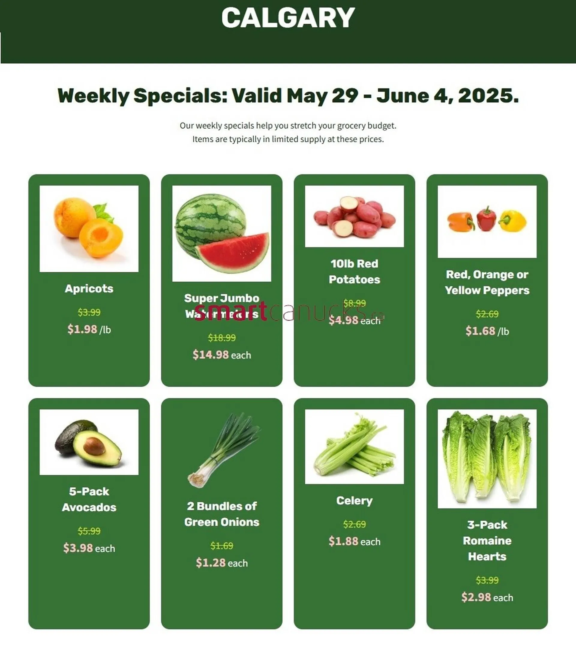 H&W Produce flyer from May 29 to June 4 2025 - flyer page 1