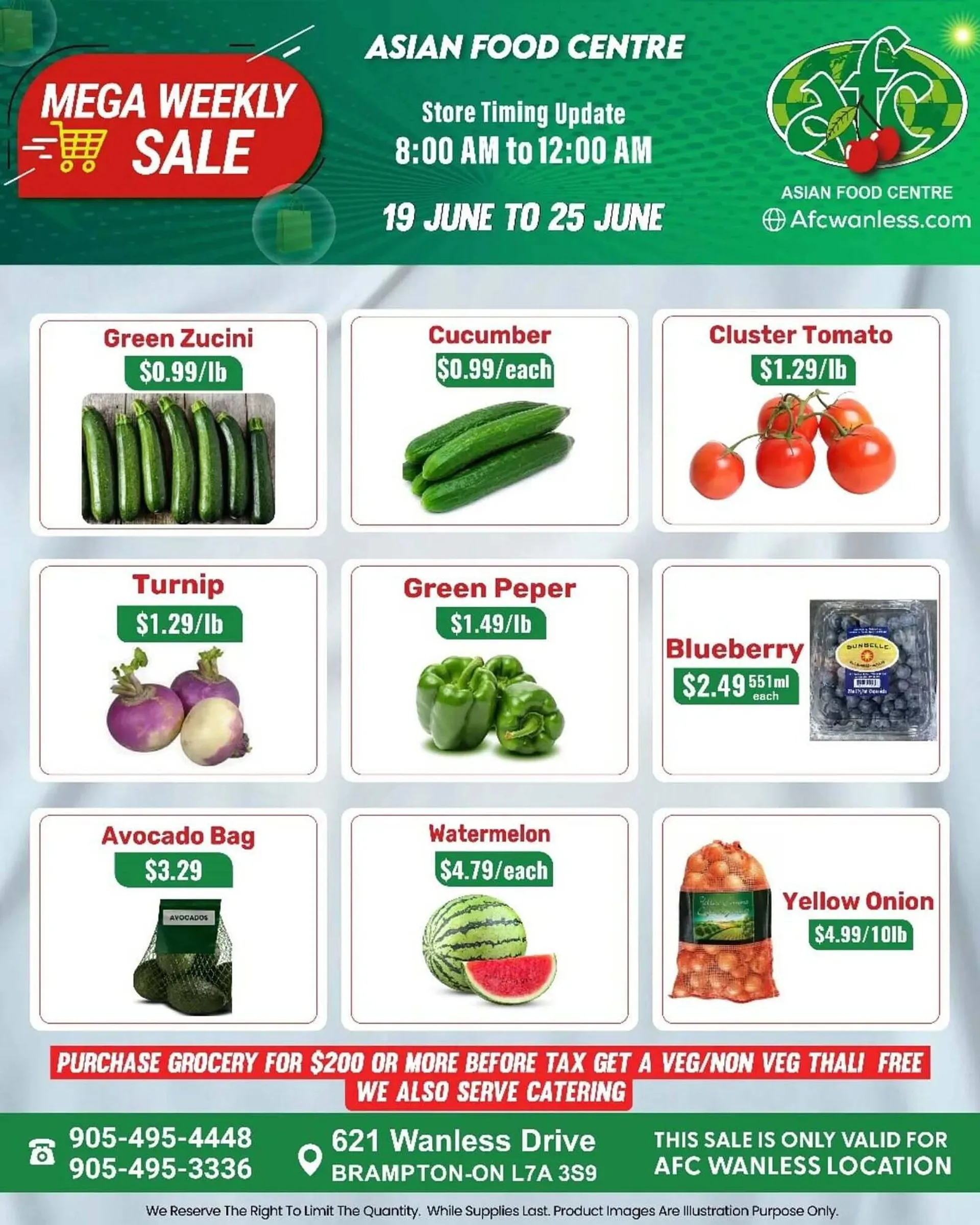 Asian Food Centre flyer - 1