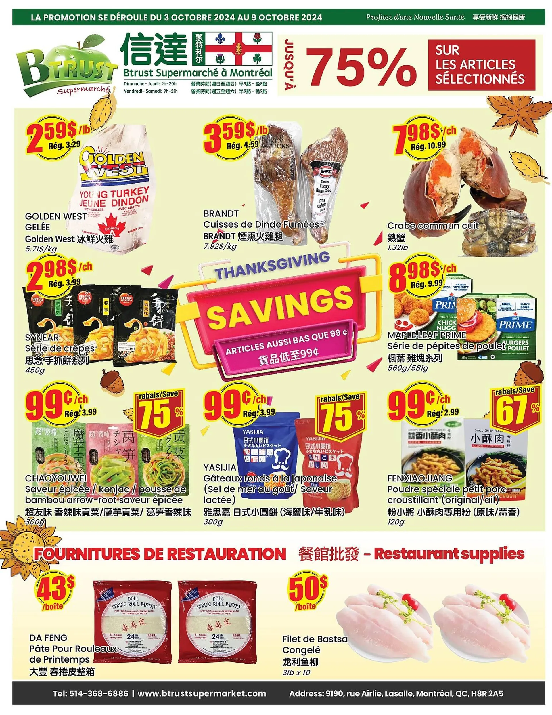 Btrust Supermarket flyer - 1