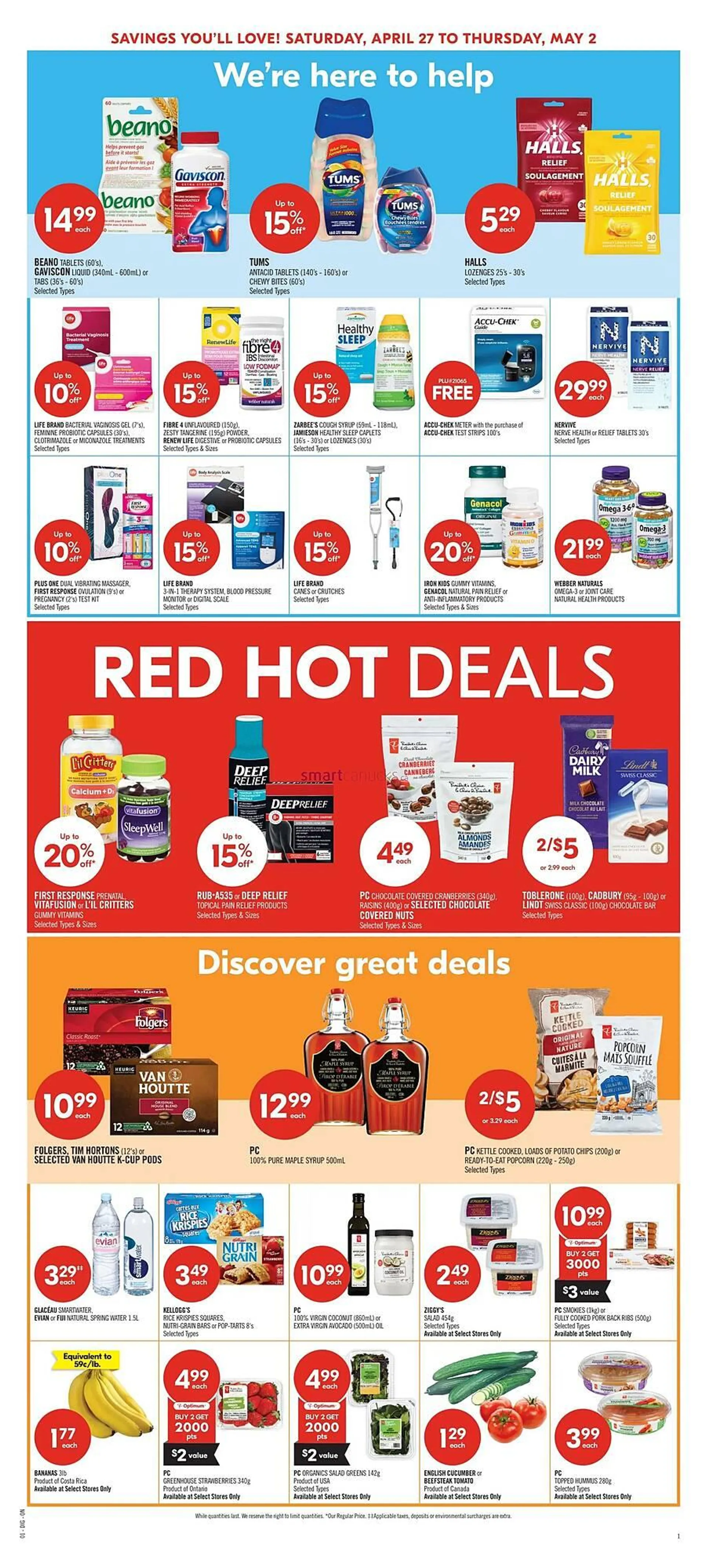 Shoppers Drug Mart flyer from April 25 to May 1 2024 - flyer page 13