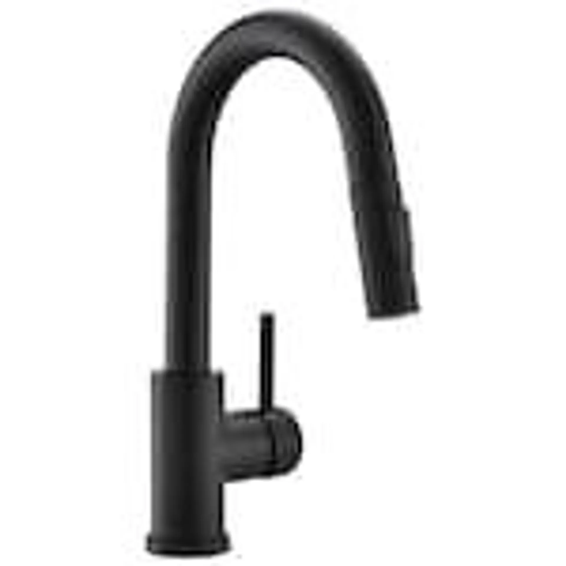 QZ9 Single-Handle Pull-Down Sprayer Kitchen Faucet in Matte Black