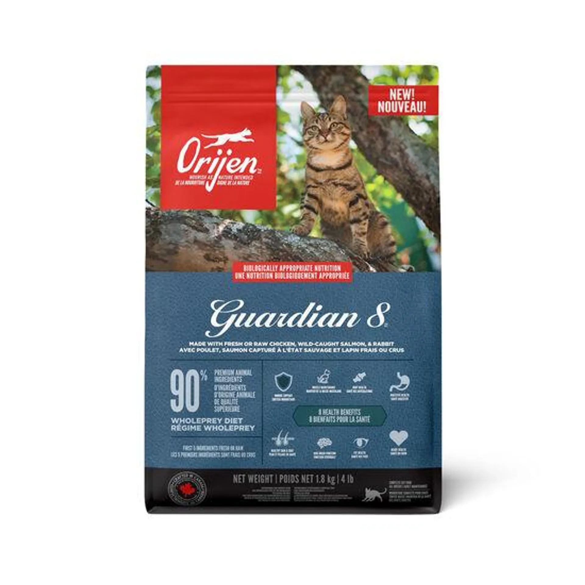 Guardian 8 Dry Food Formula for Cats, 1.8 kg