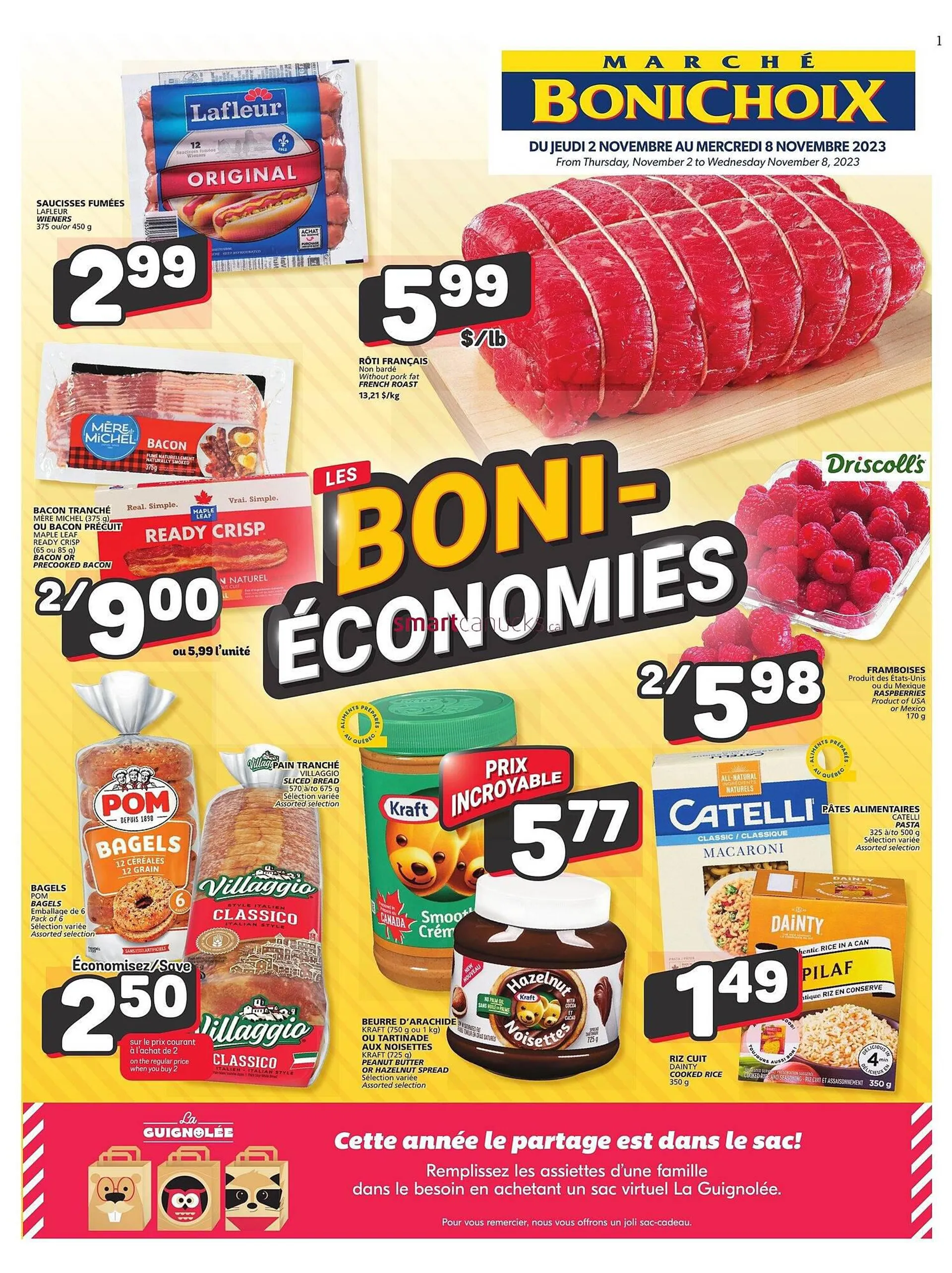 Marché Bonichoix flyer