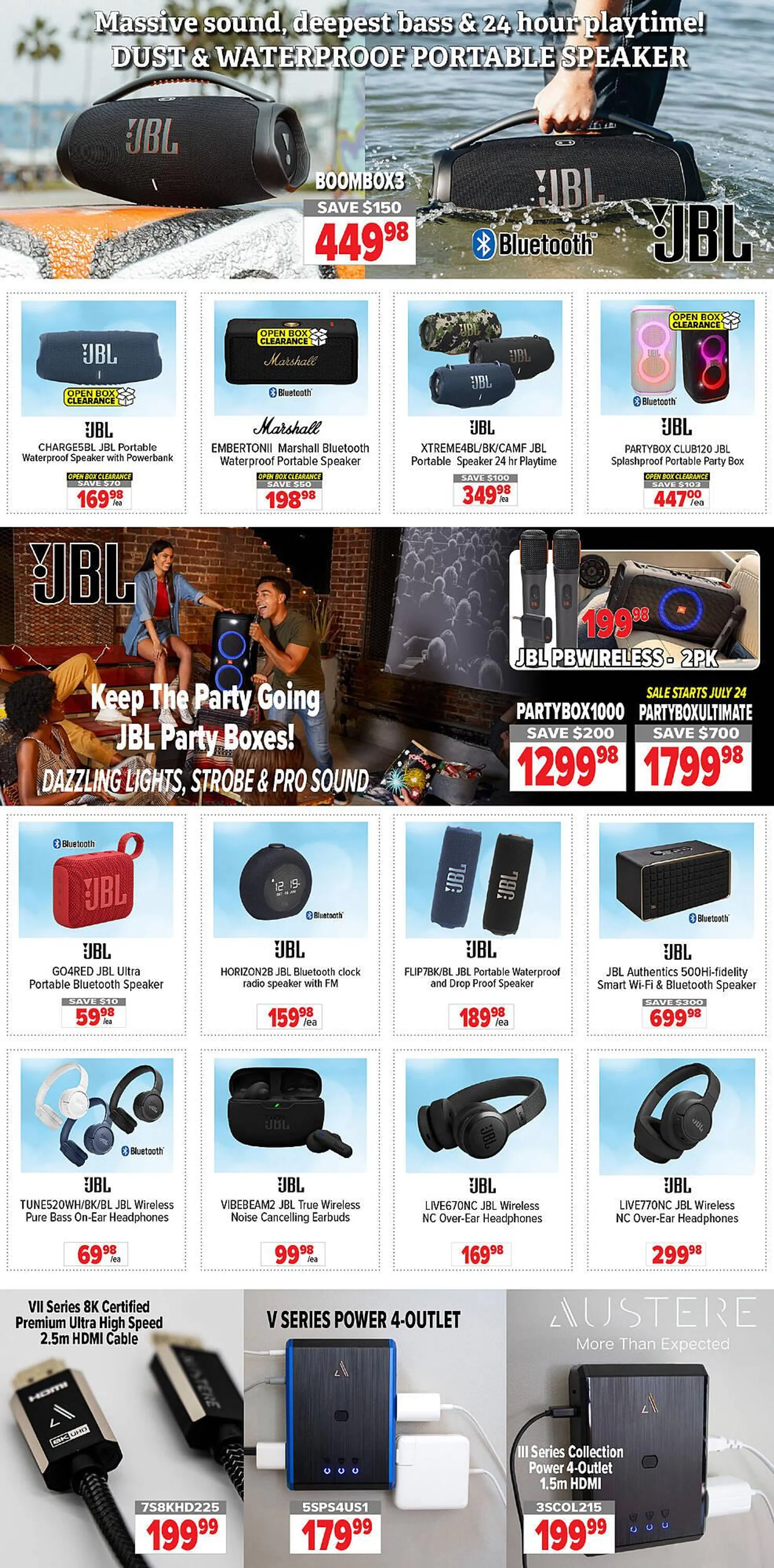 2001 Audio Video flyer from July 18 to July 24 2025 - flyer page 6