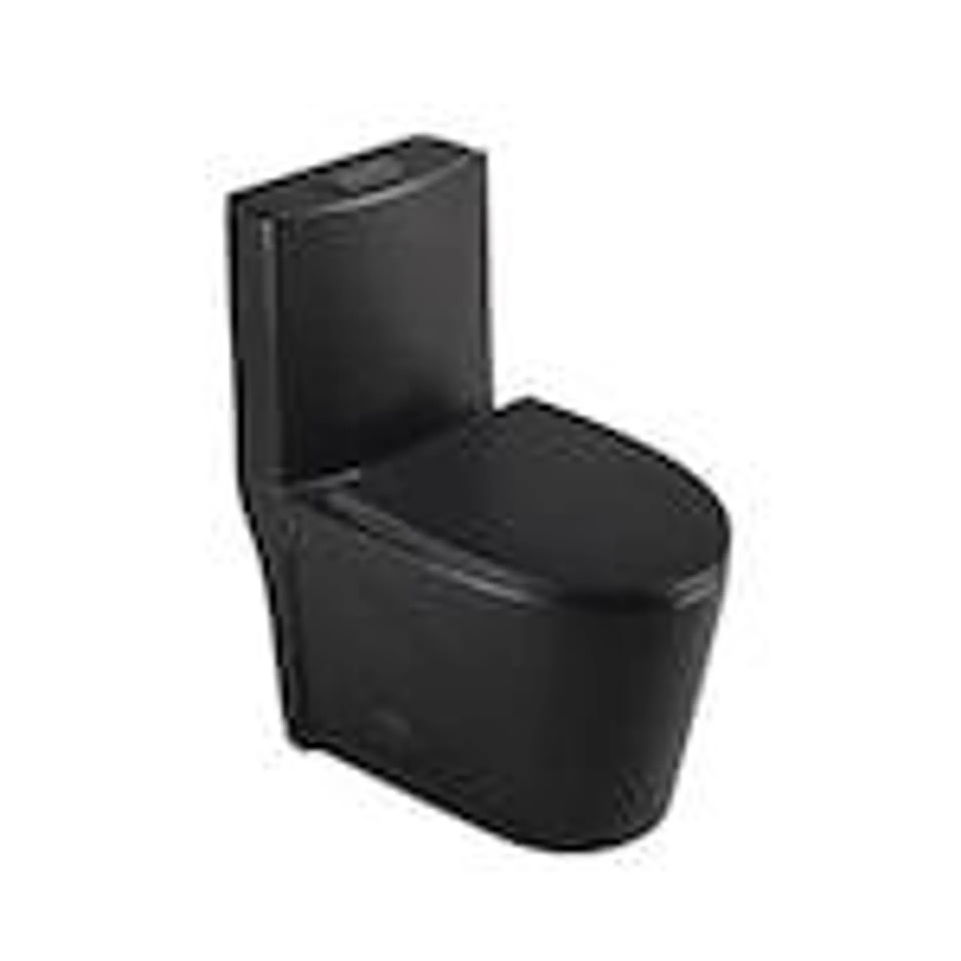 Tyrone-BK 4/6.0 LPF Dual Flush Standard Height Concealed One-Piece Toilet in Matte Black