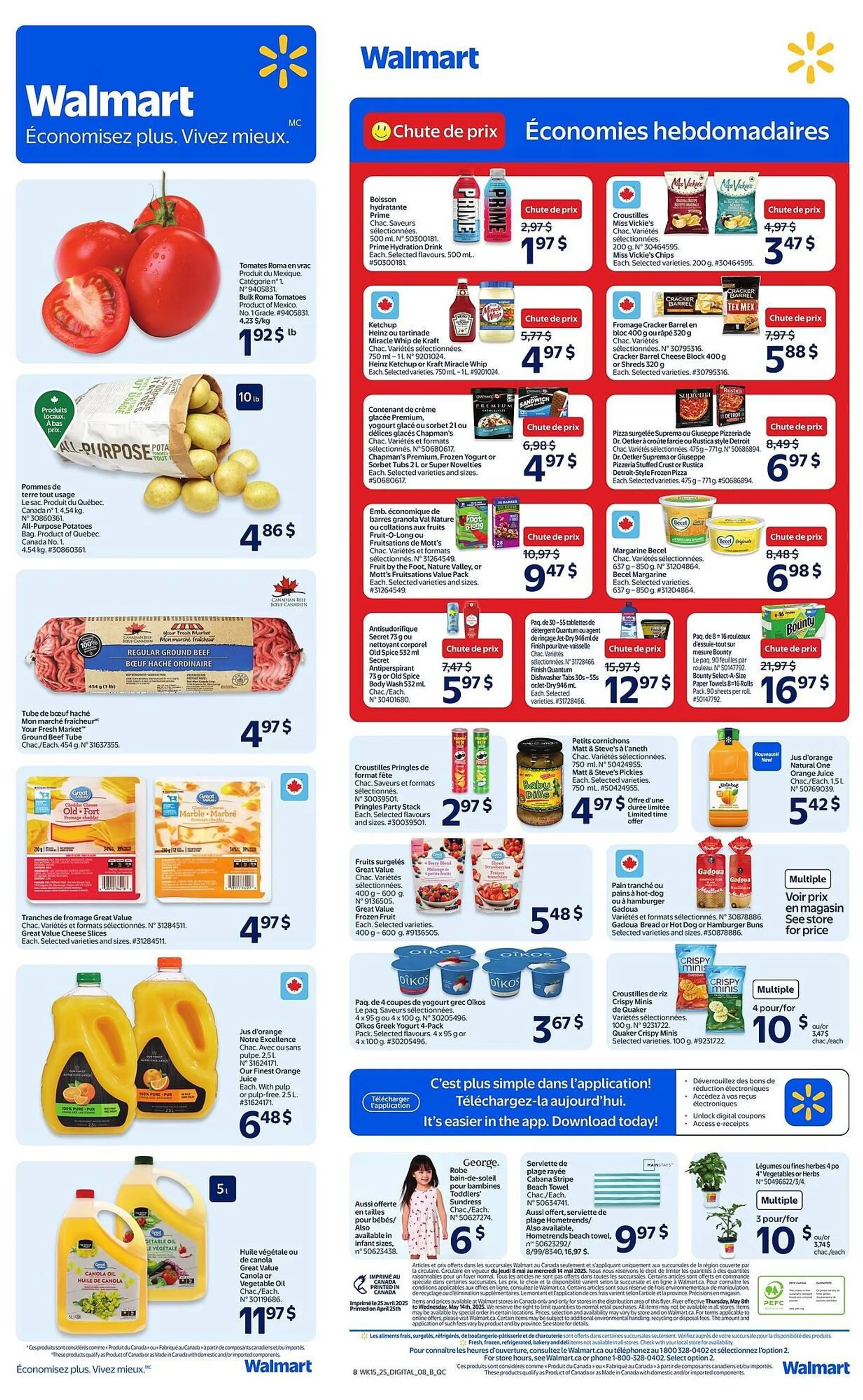 Walmart flyer from May 8 to May 21 2025 - flyer page 2
