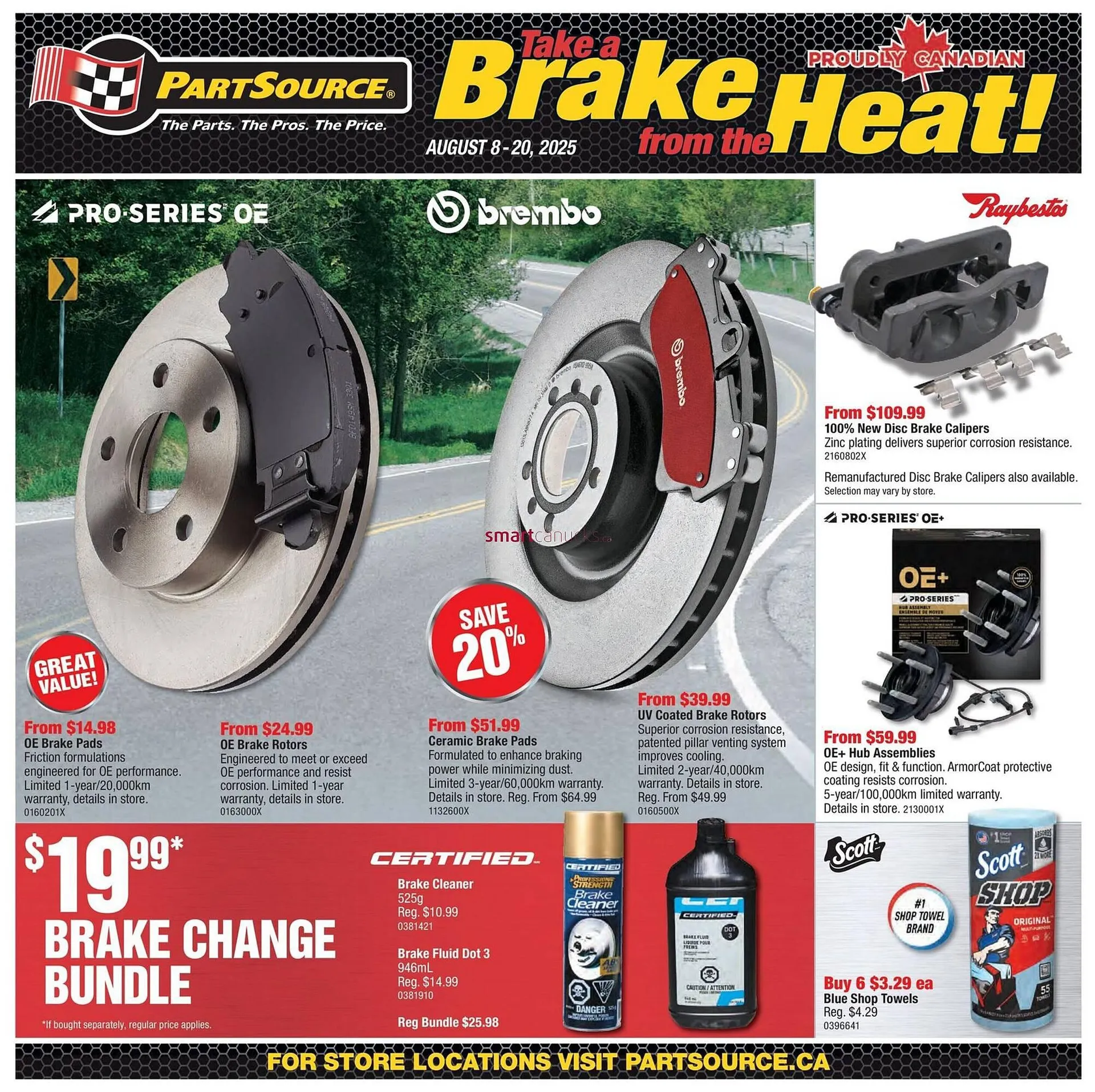 PartSource flyer from August 7 to August 13 2025 - flyer page 1