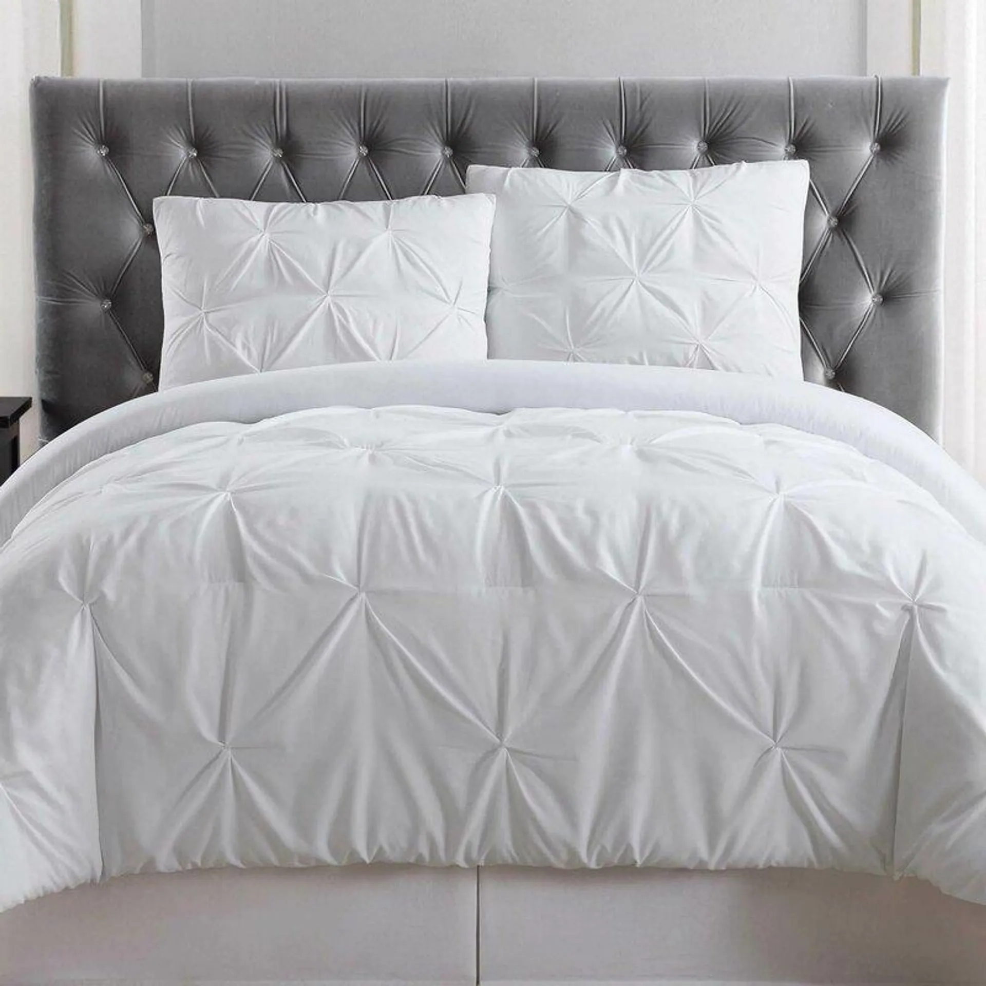 Solid Modern & Contemporary Solid Colour Comforter Set