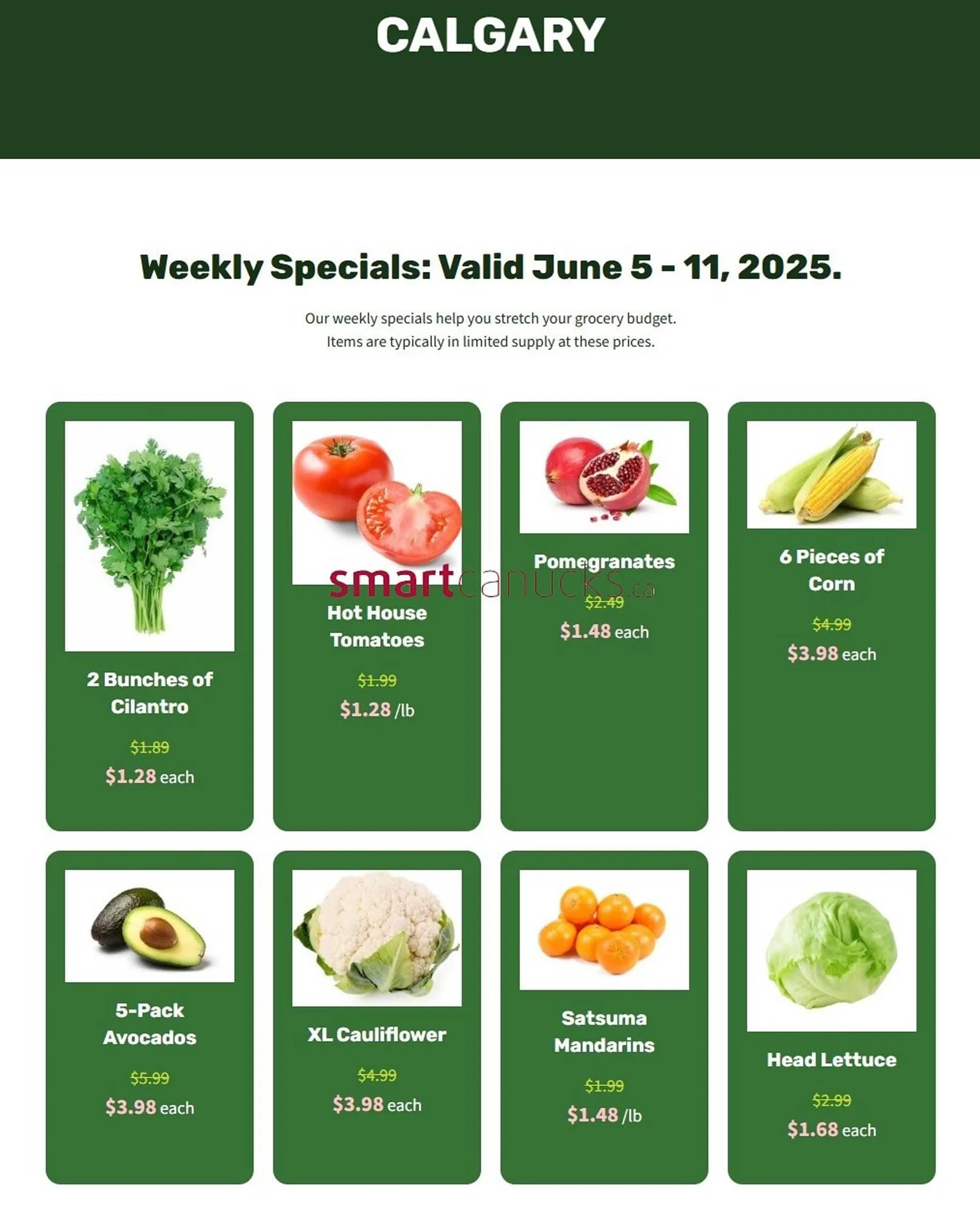 H&W Produce flyer from June 5 to June 11 2025 - flyer page 1