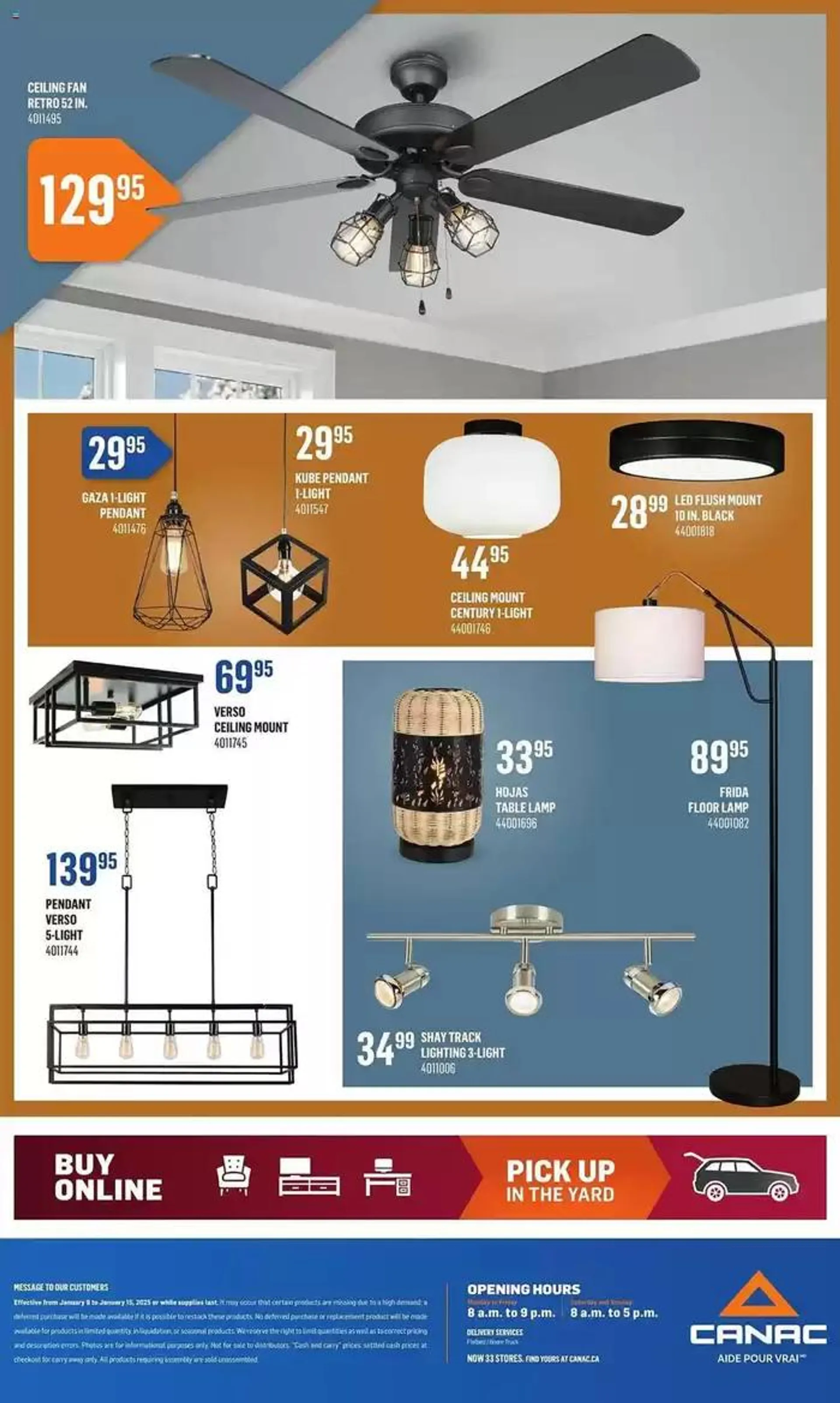 Canac weekly flyer from January 9 to January 15 2025 - flyer page 8