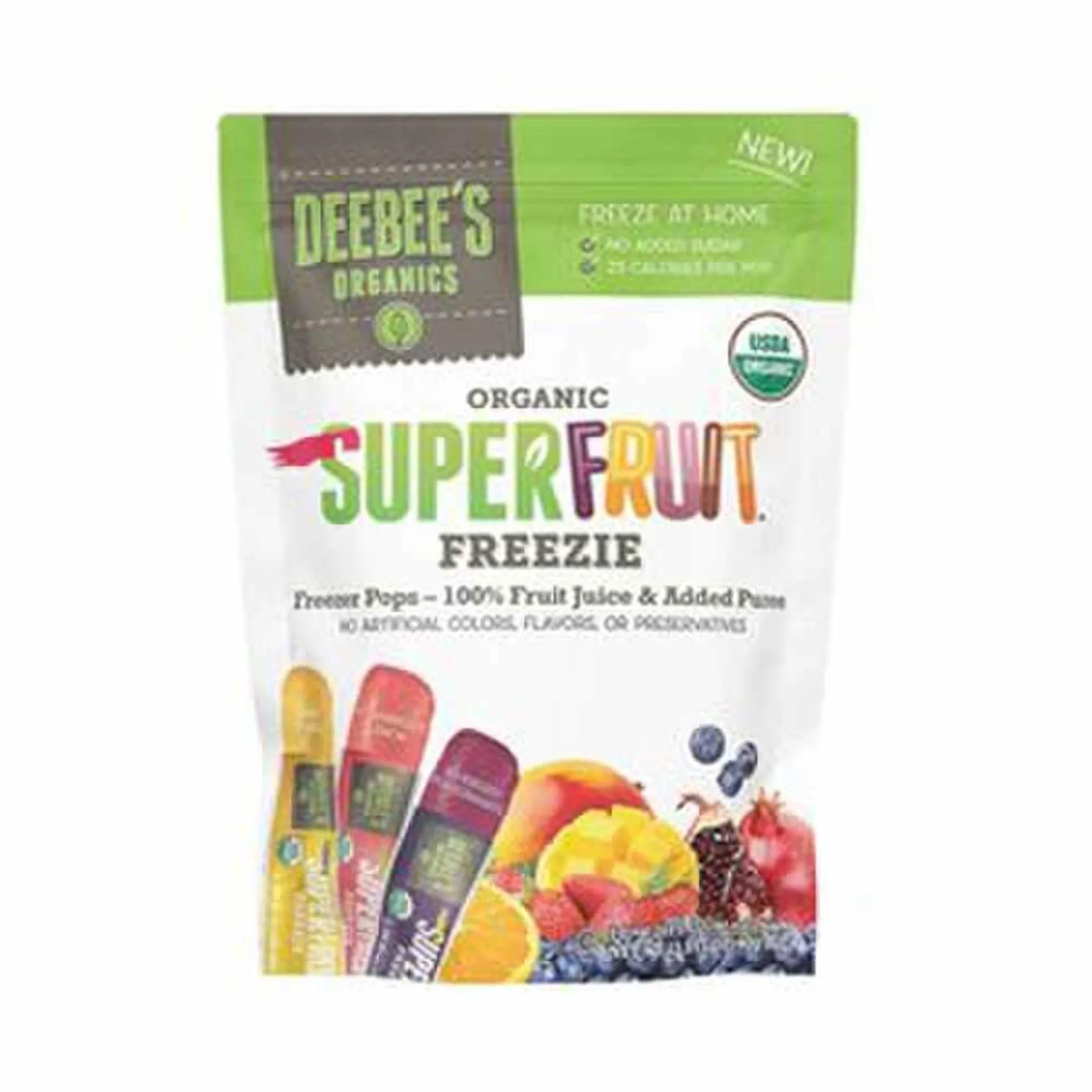 Deebees Superfruit Freezie Org 10x40 ml