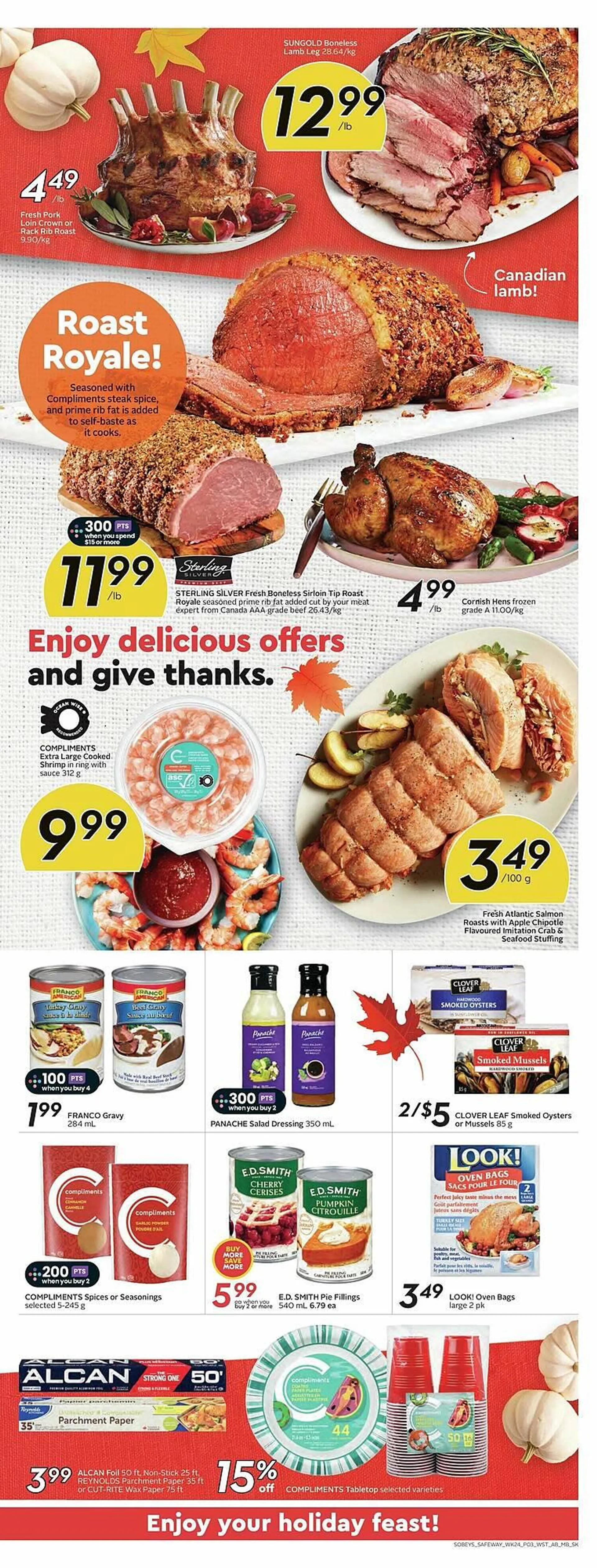 Safeway flyer from October 10 to October 17 2024 - flyer page 7