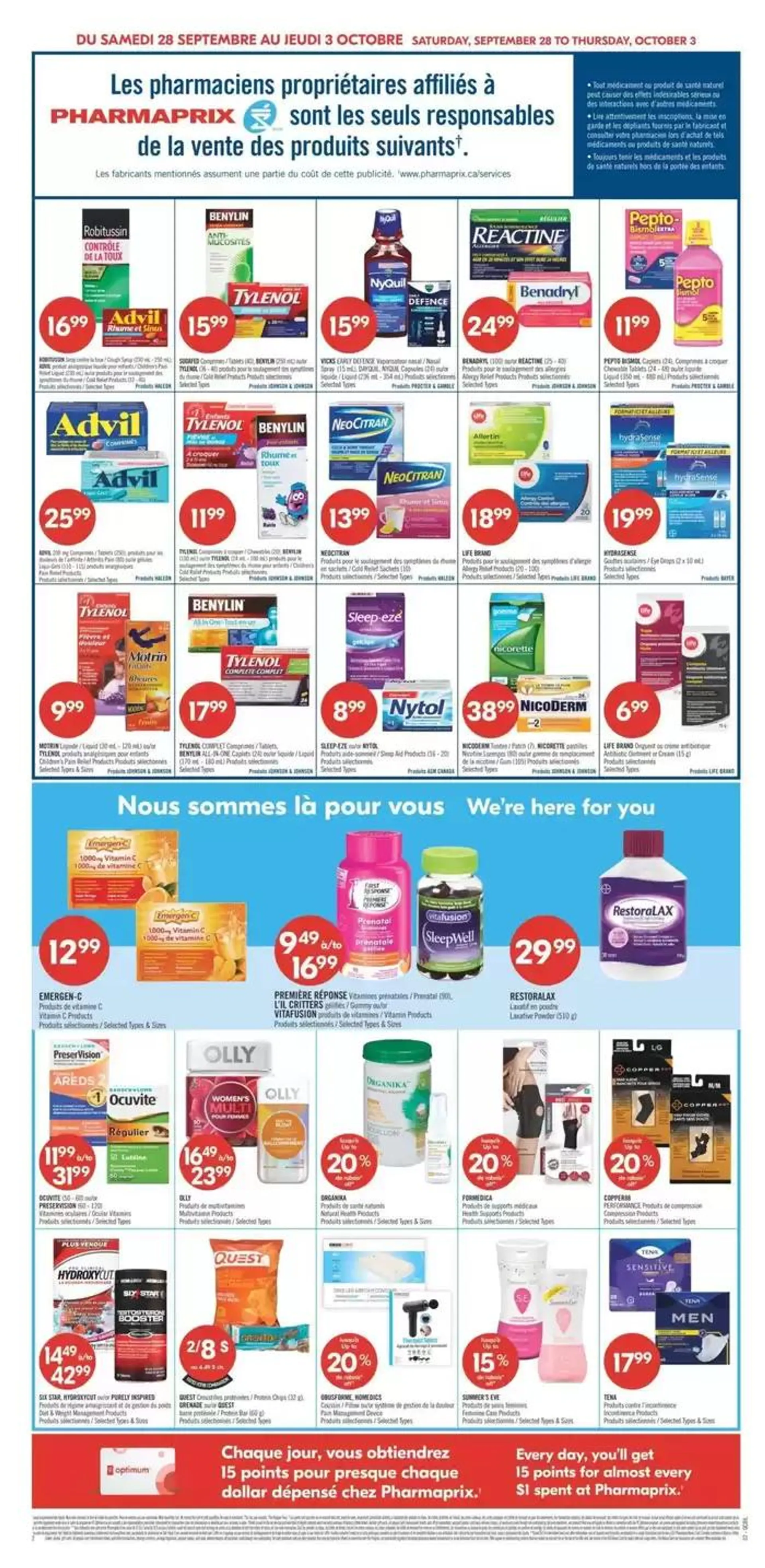 Shoppers Drug Mart Weekly ad from September 28 to October 3 2024 - flyer page 13