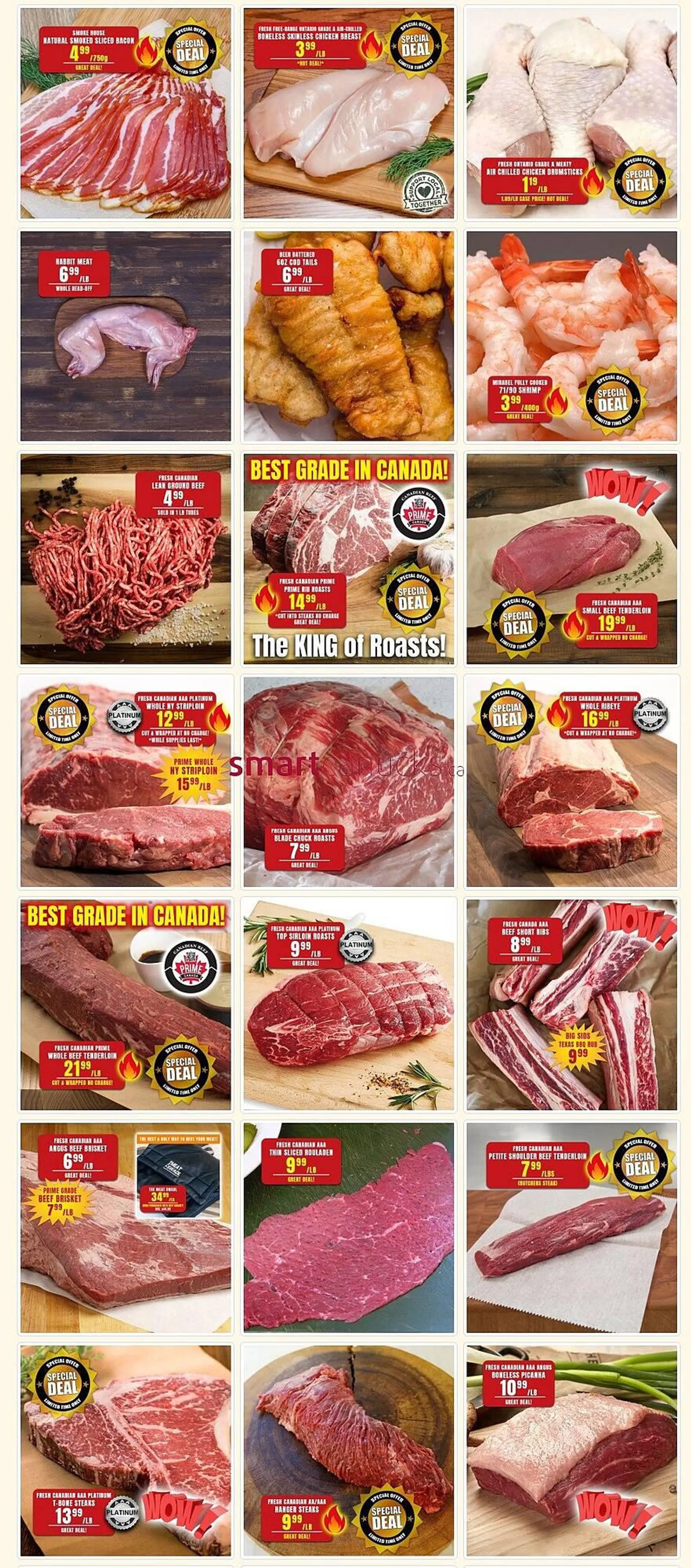Roberts Fresh and Boxed Meats flyer from March 12 to March 18 2024 - flyer page 1