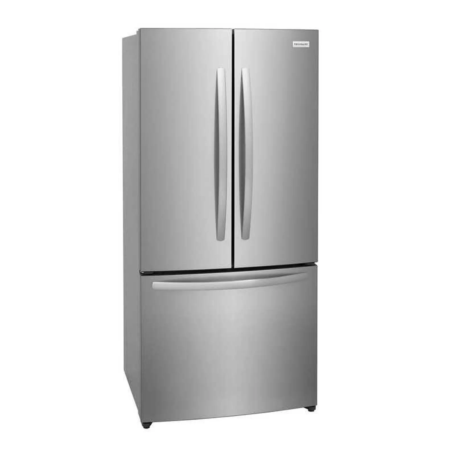 FRIGIDAIRE Réfrigérateur 17,6 pi3 32 po Inox Congélateur en bas, Portes françaises - FRFG1723AV