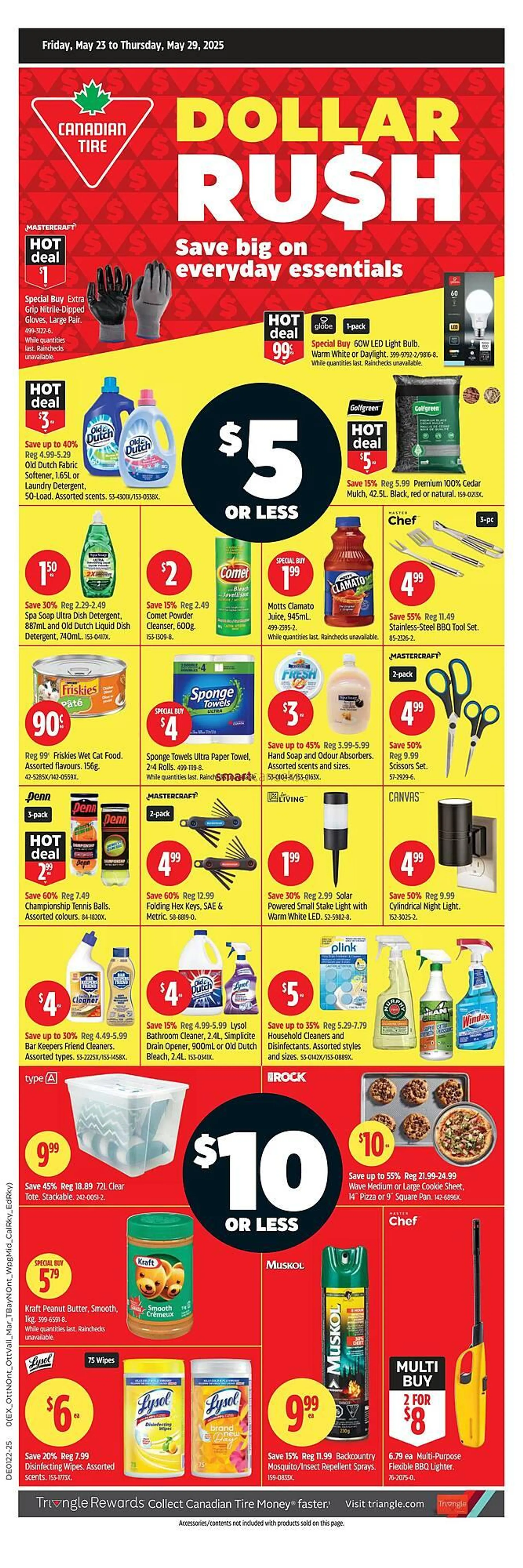 Canadian Tire flyer - 1