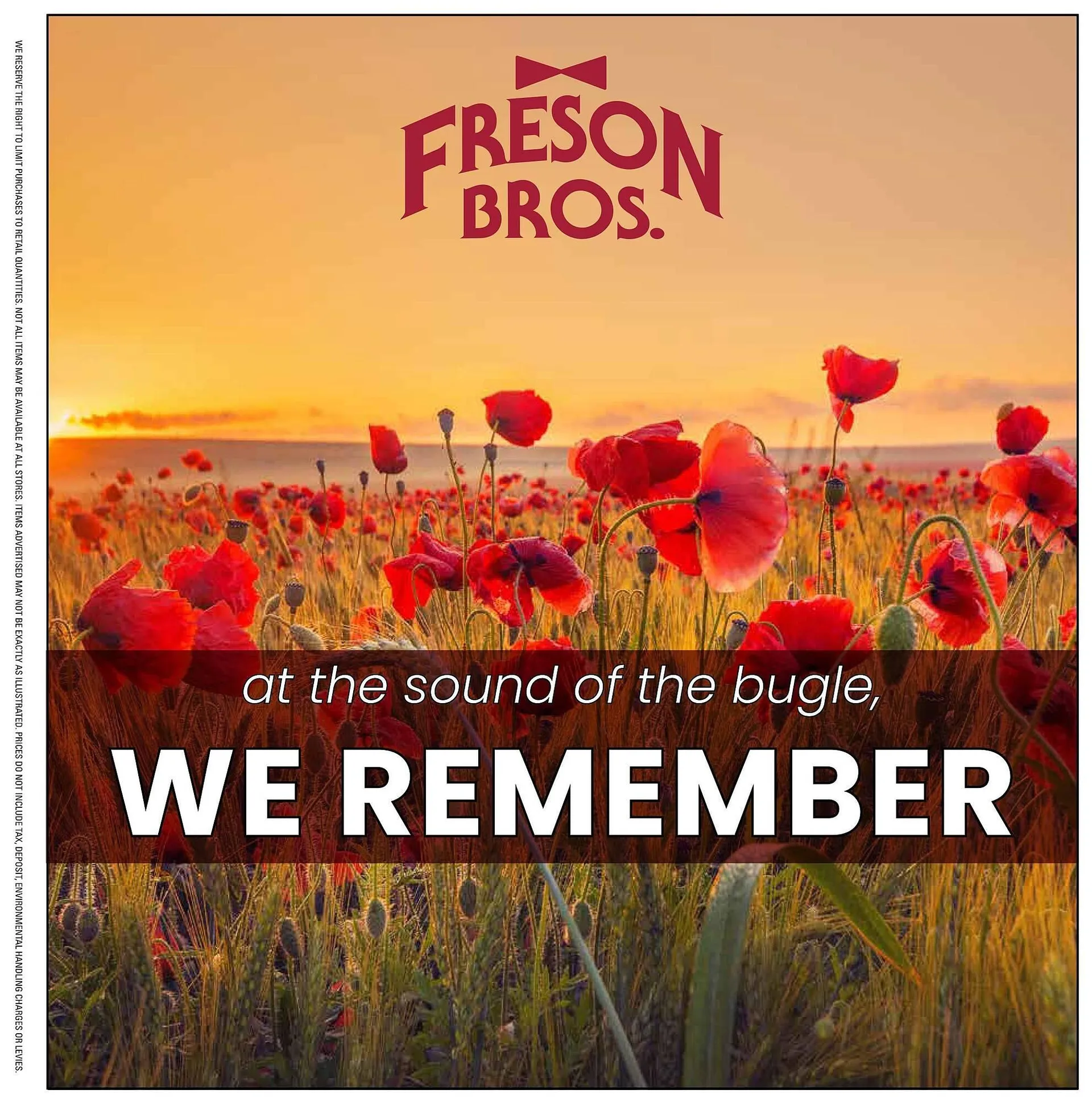 Freson Bros flyer - 1